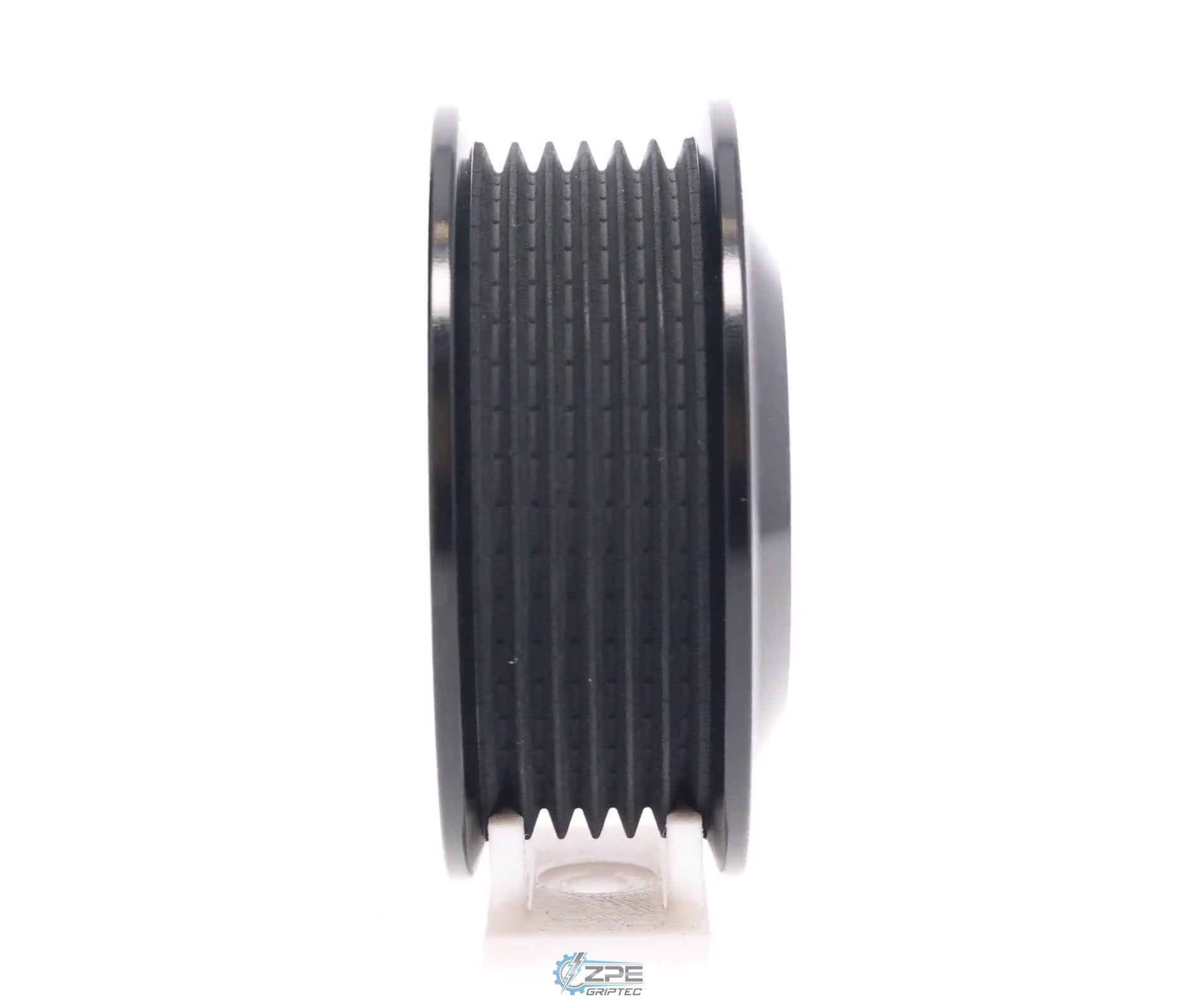 2.85" 6  Rib ZPE GripTec® Whipple Standard L3 Black Pulley