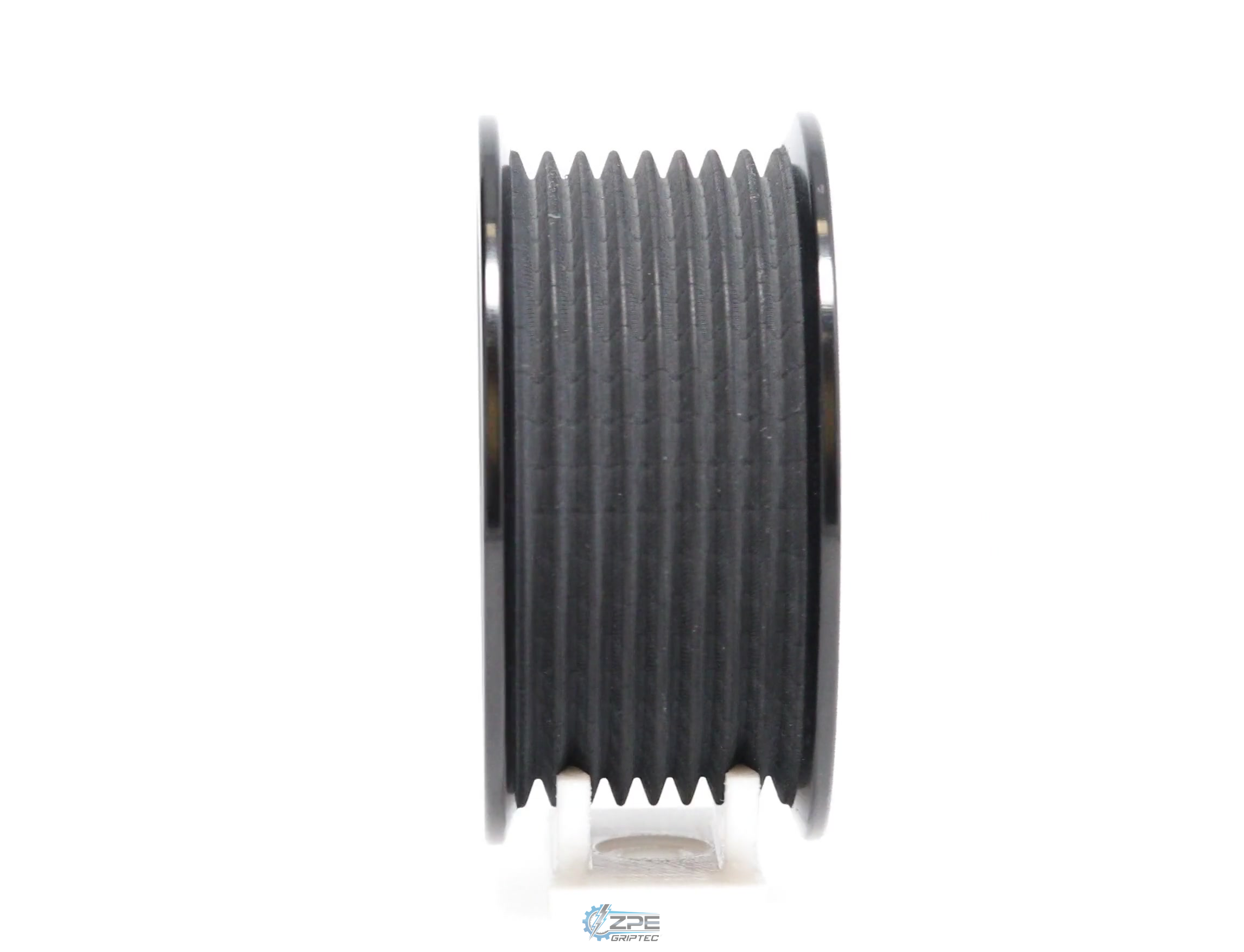 2.80" 8 Rib ZPE GripTec® 2pc Vortech YSi/JT/V3 L3 Black Pulley Only