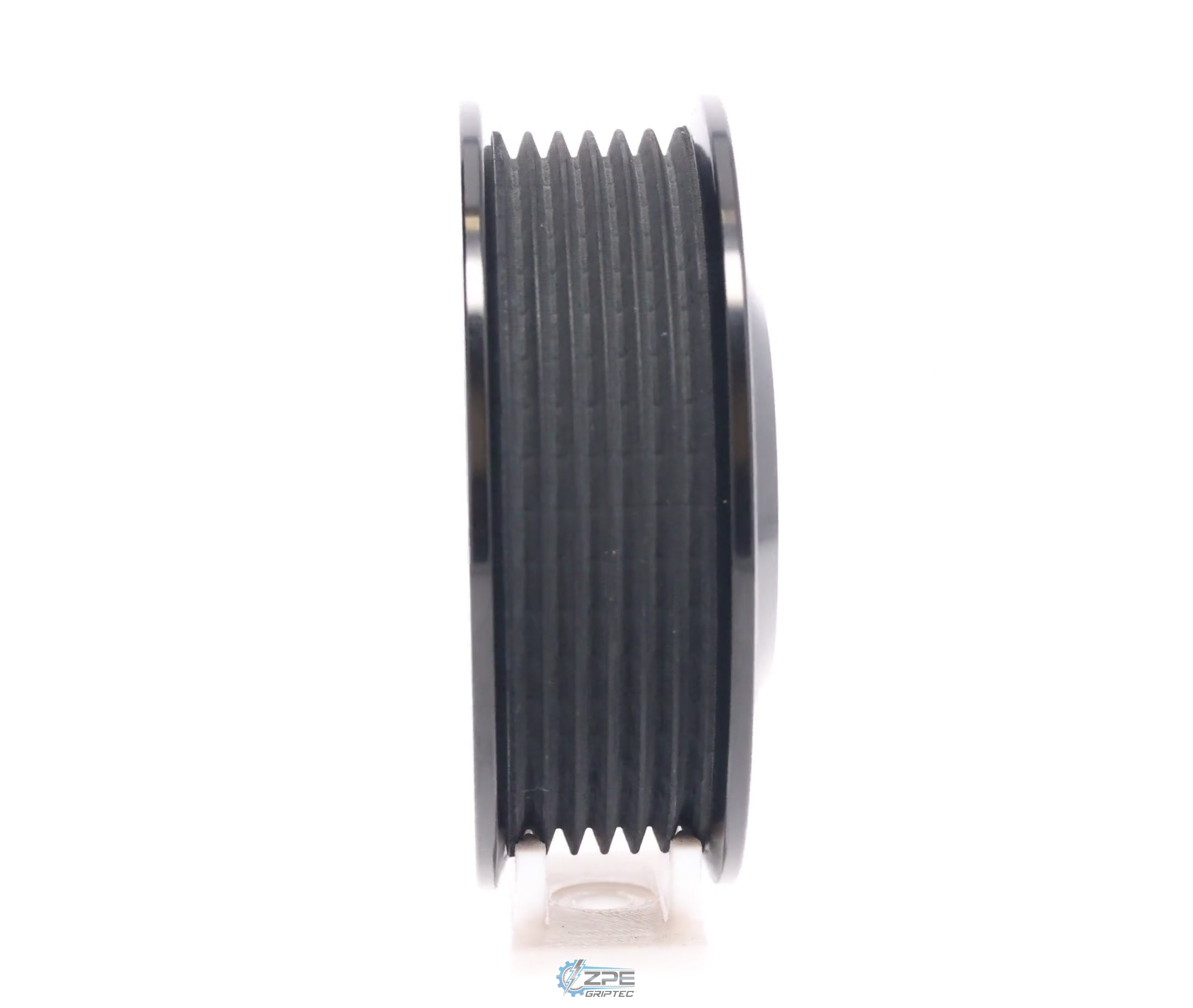 3.375" 6 Rib ZPE GripTec® Whipple Standard L3 Black Pulley