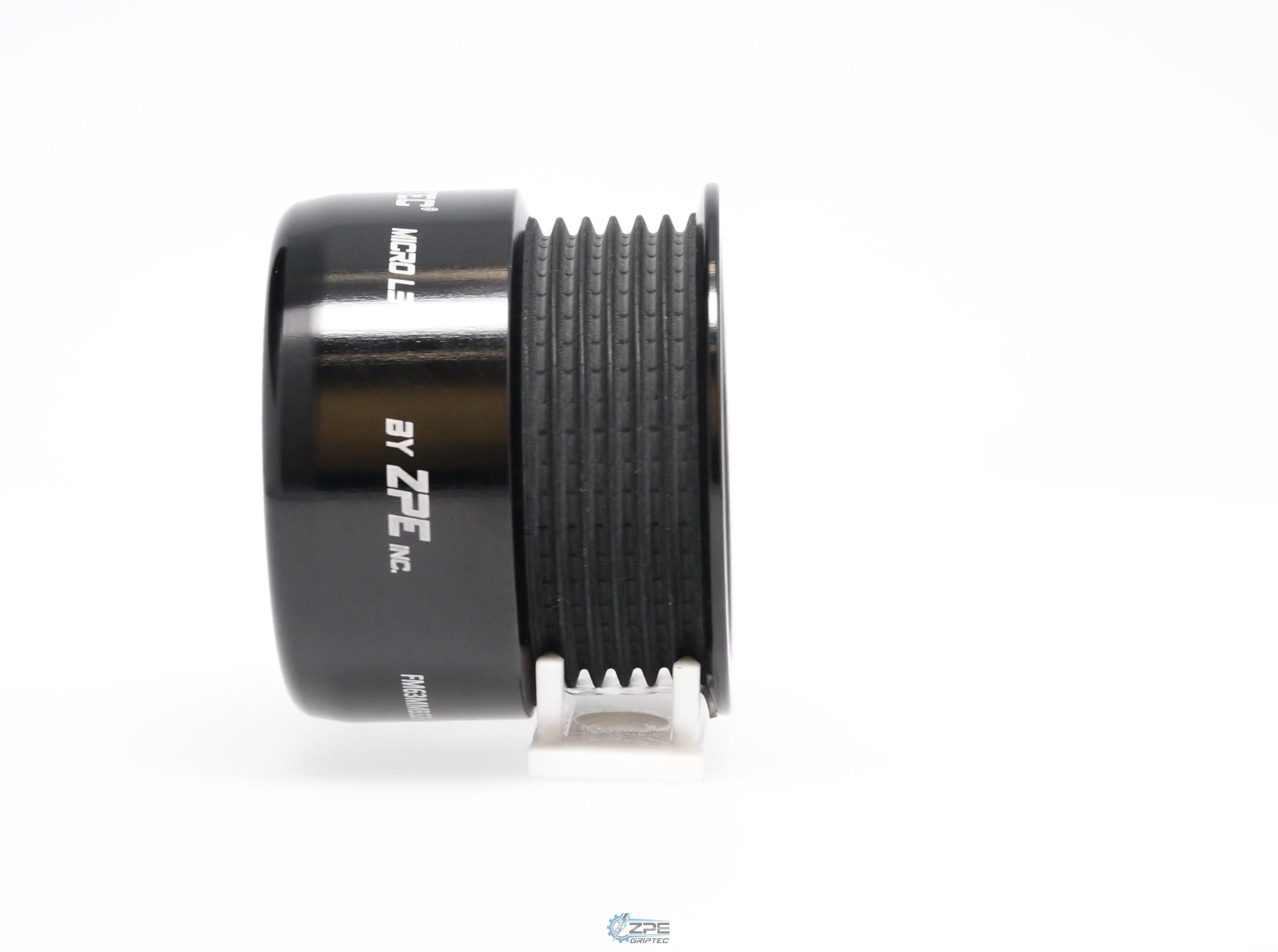 63mm 6 Rib ZPE GripTec® 2pc FMS Ford-Roush TVS L3 Black Pulley Only