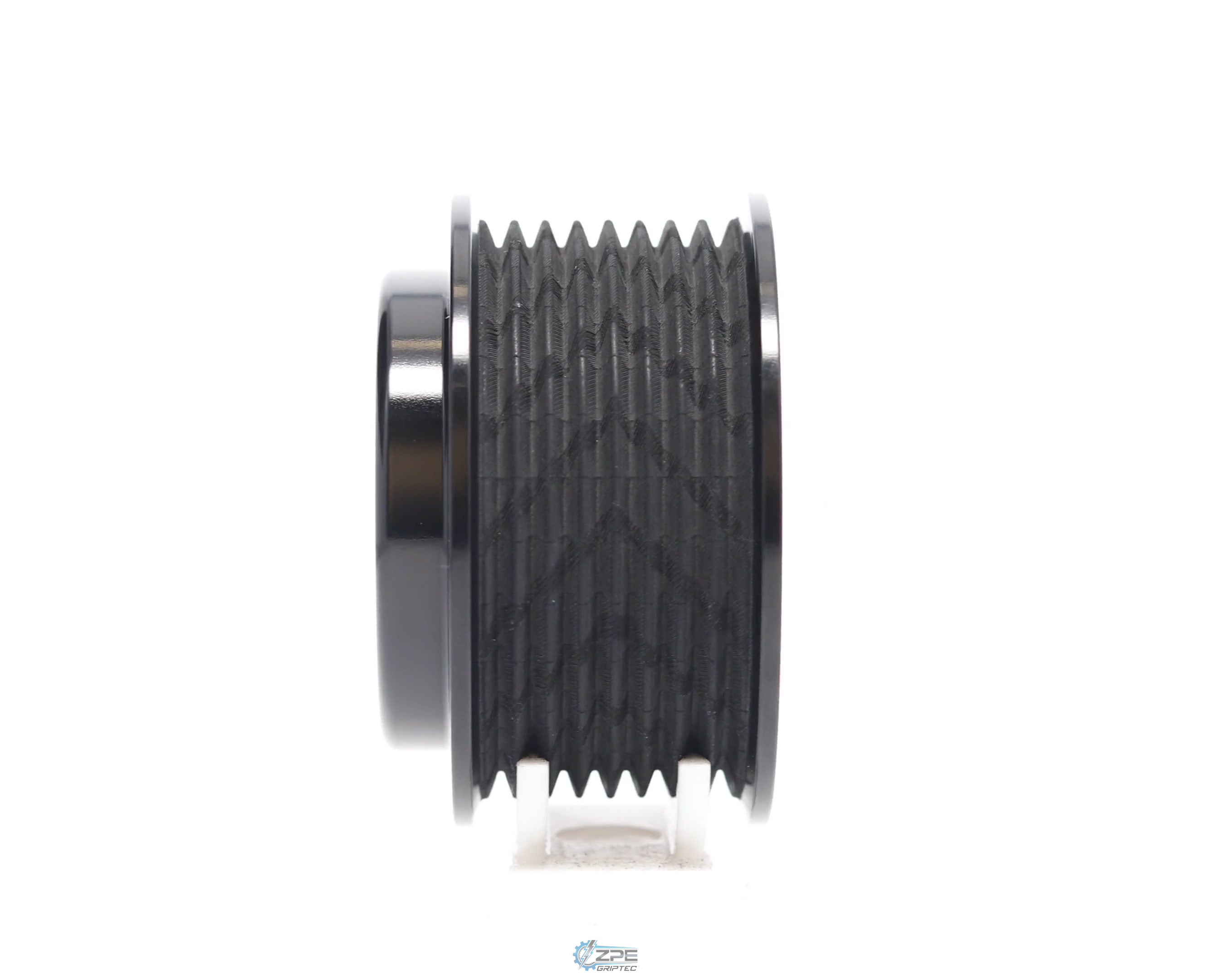 2.60" 8 Rib ZPE GripTec® Whipple 5 Bolt L3V-A Black Pulley Only