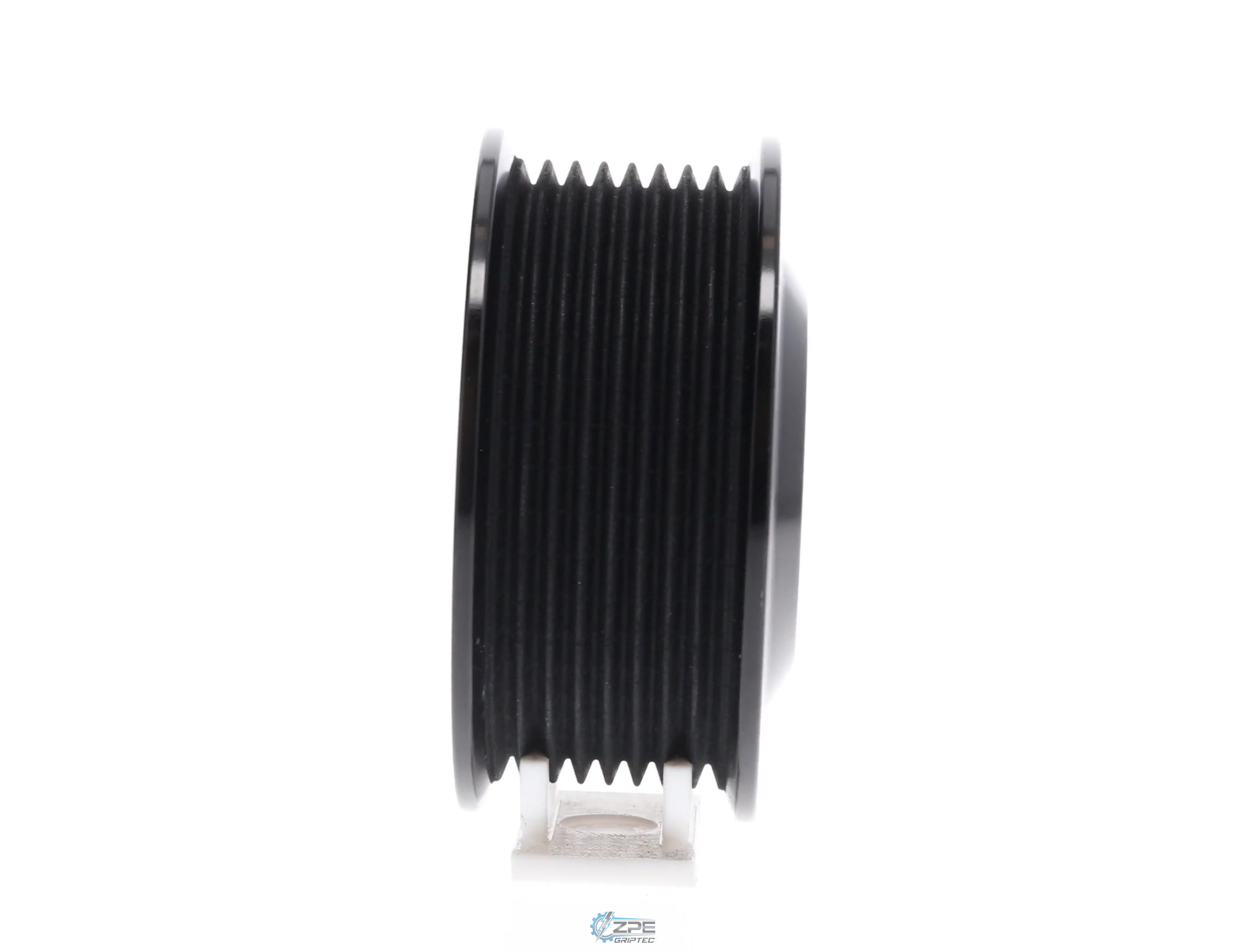 3.125" 8 Rib ZPE GripTec® Whipple Cobra L3 Black Pulley
