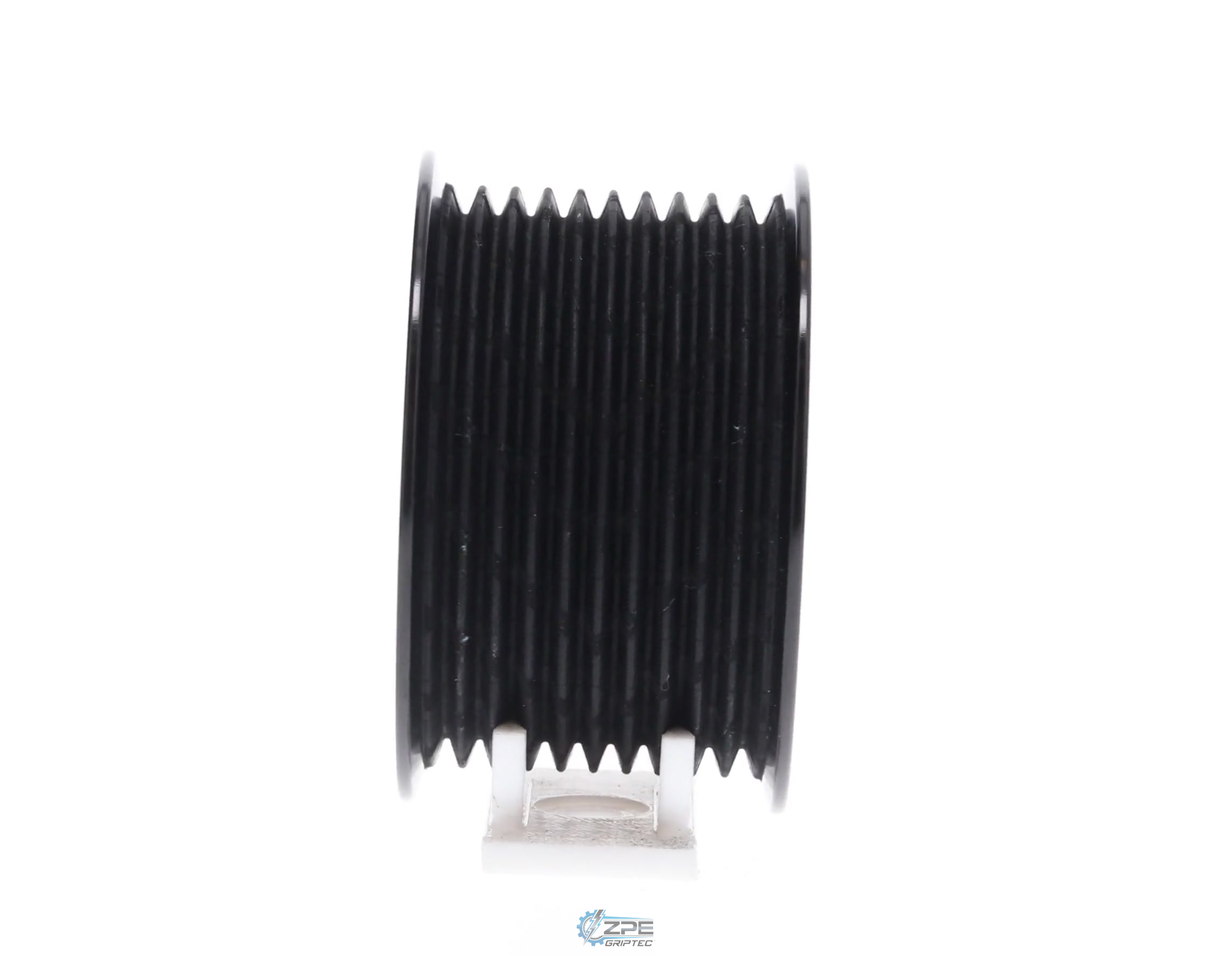 2.50" 10 Rib ZPE GripTec® 2pc HellCat L3V Black Pulley Only