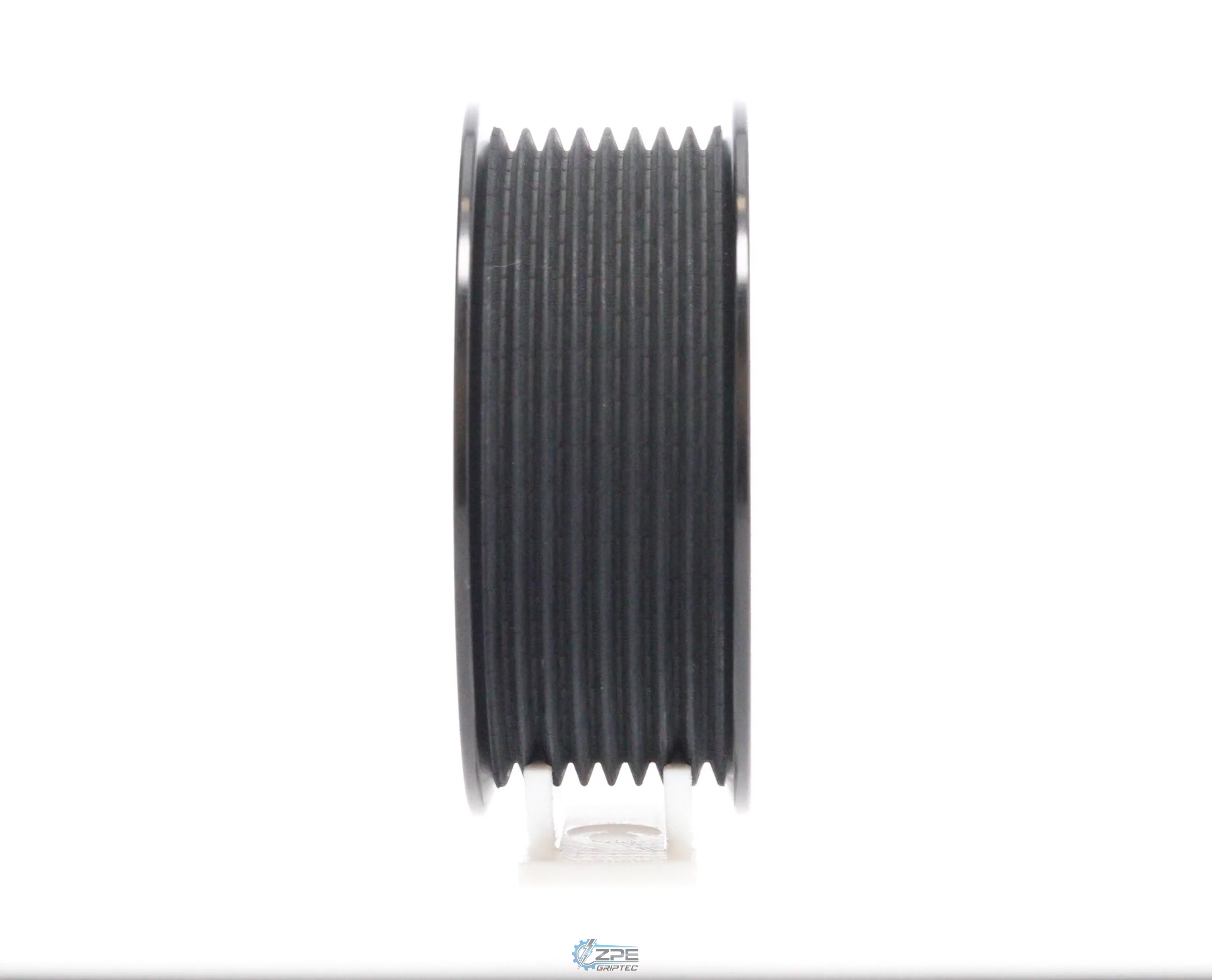 3.40" 8 Rib ZPE GripTec® 2pc Vortech YSi/JT/V3 L3 Black Pulley Only