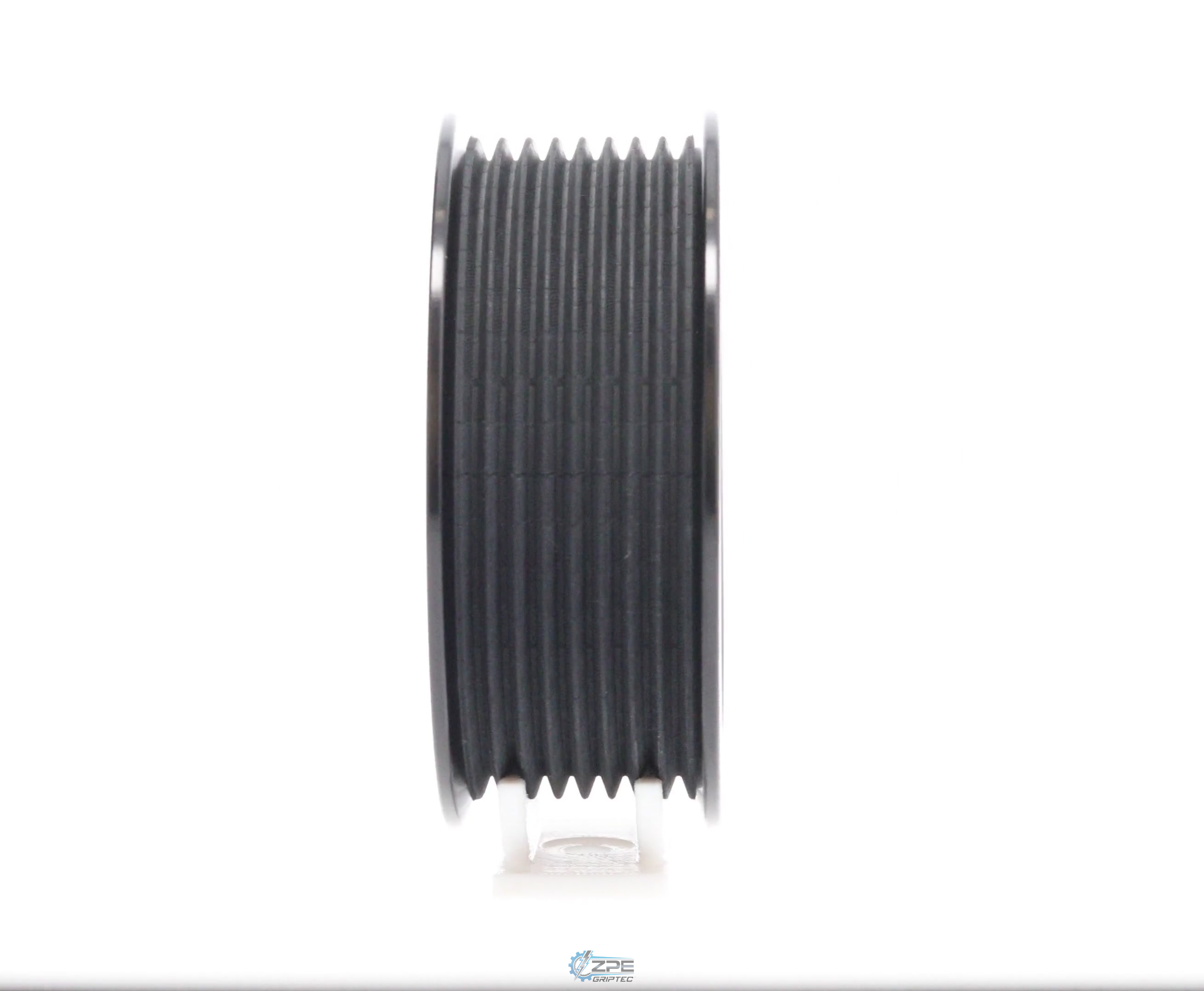3.48" 8 Rib ZPE GripTec® 2pc Vortech YSi/JT/V3 L3 Black Pulley Only