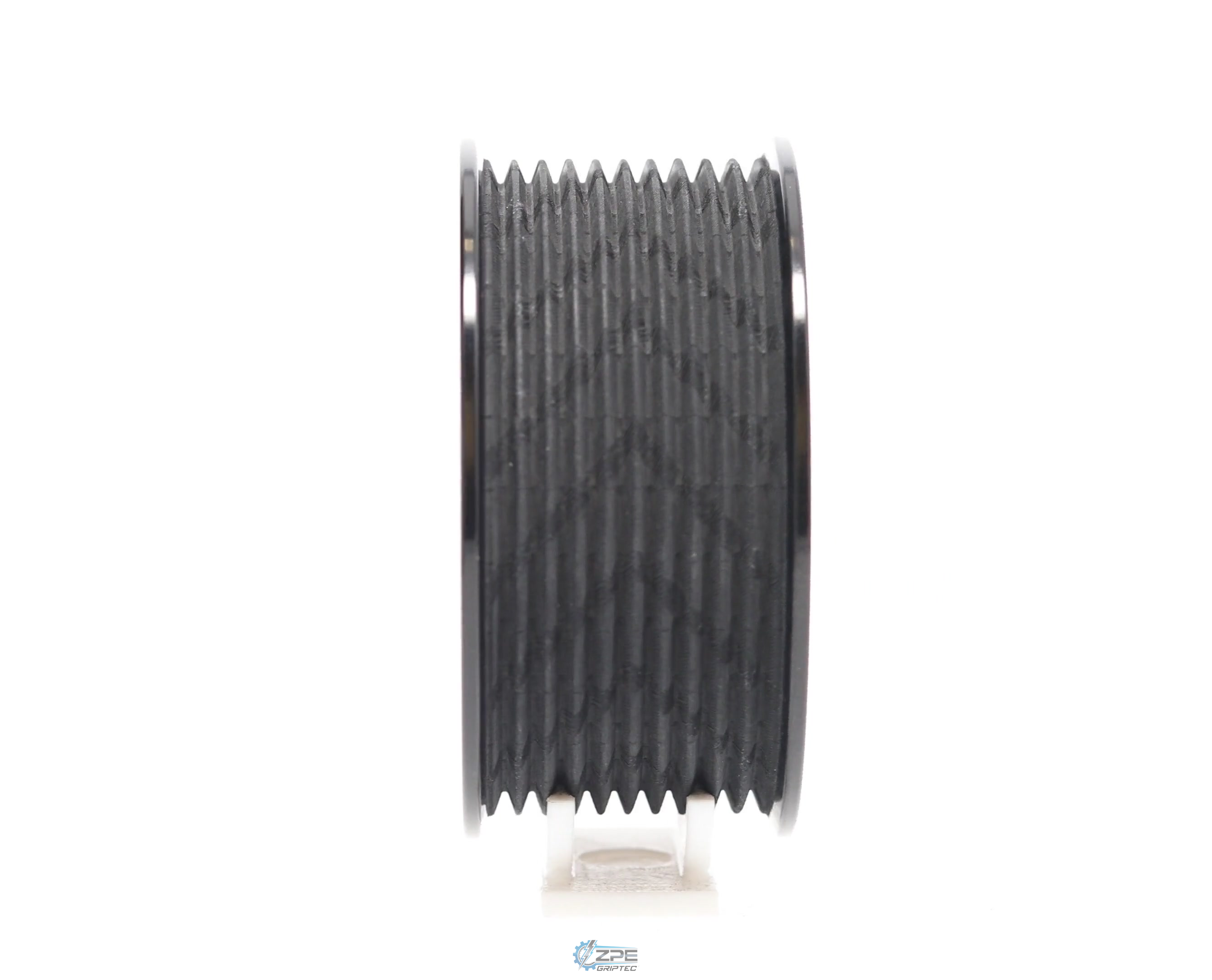 3.375" 10 Rib ZPE GripTec® Whipple 5 Bolt L3V-A Black Pulley Only
