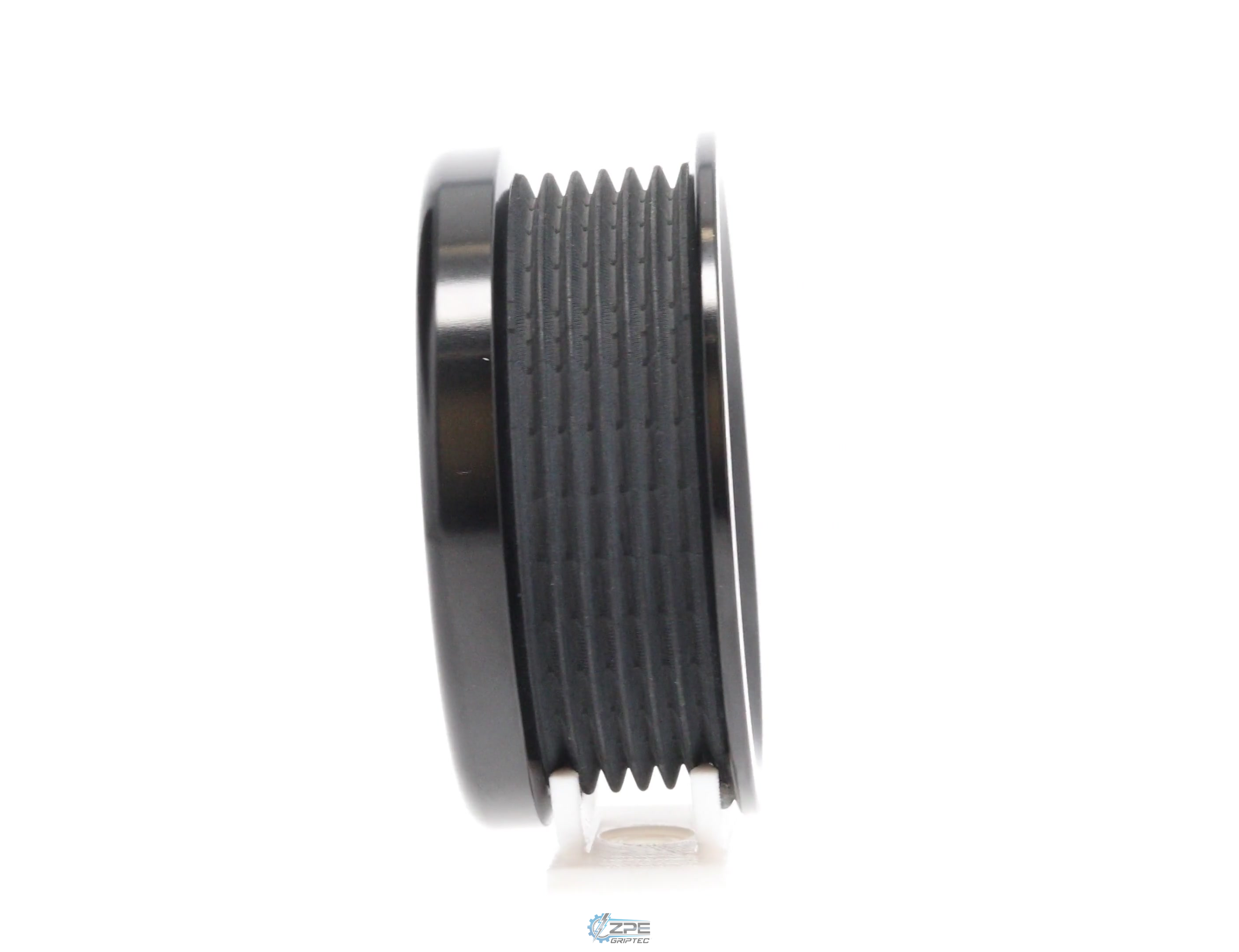 3.20" 6 Rib ZPE GripTec® 2pc Magnuson Heartbeat TVS L3 Black Pulley Only