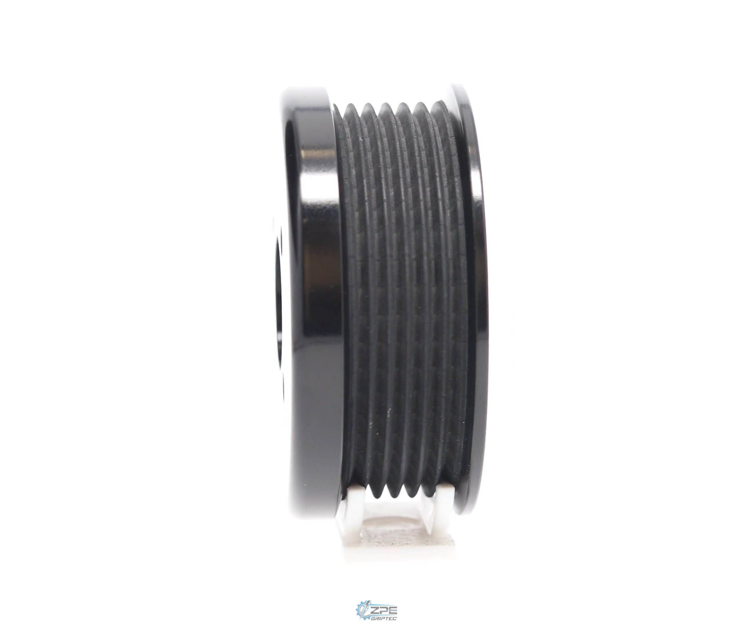81mm 6 Rib ZPE GripTec® 2pc Magnuson Heartbeat TVS L3 Black Pulley Only