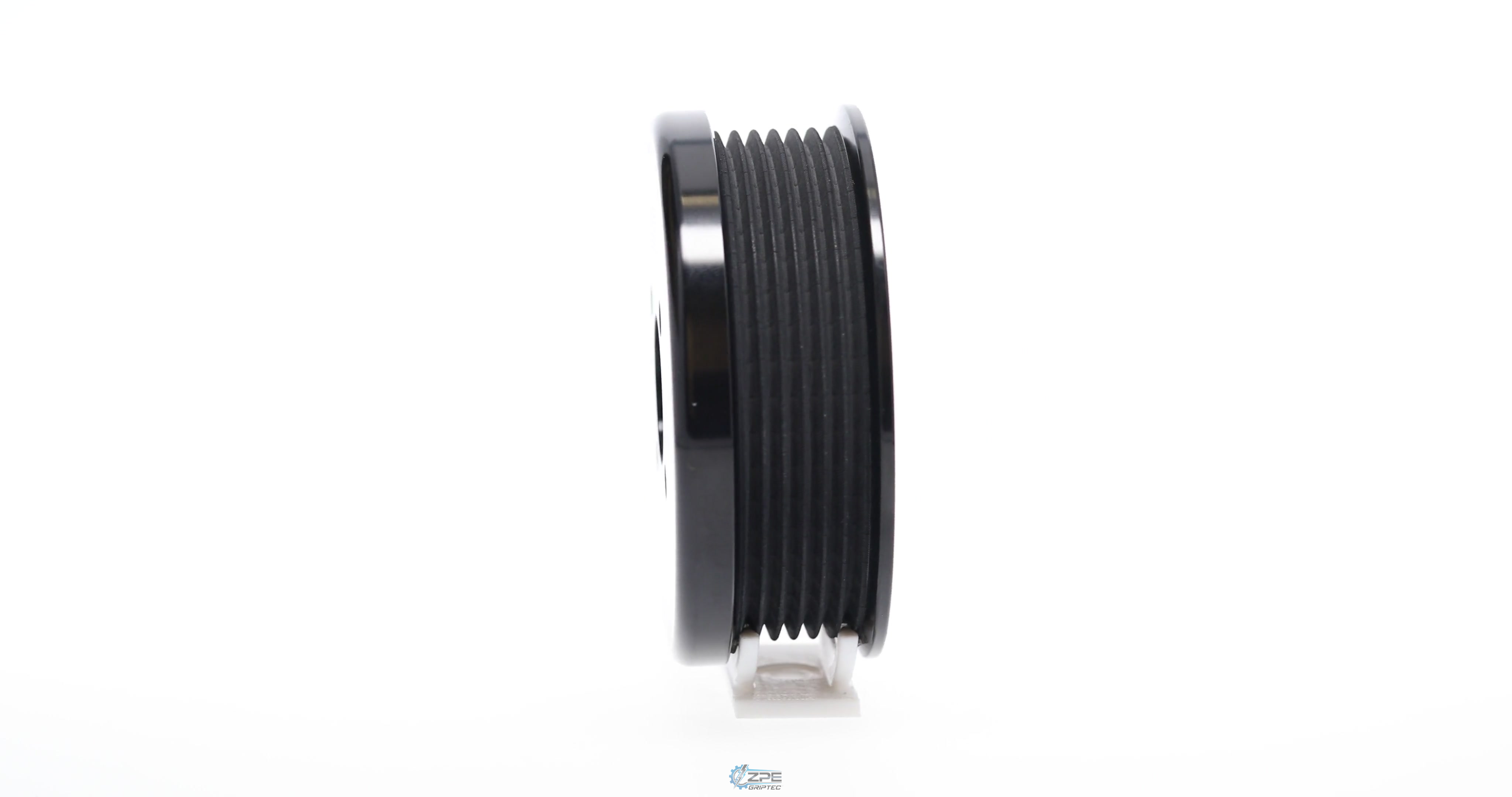 3.70" 6 Rib ZPE GripTec® 2pc Magnuson Heartbeat TVS L3 Black Pulley Only
