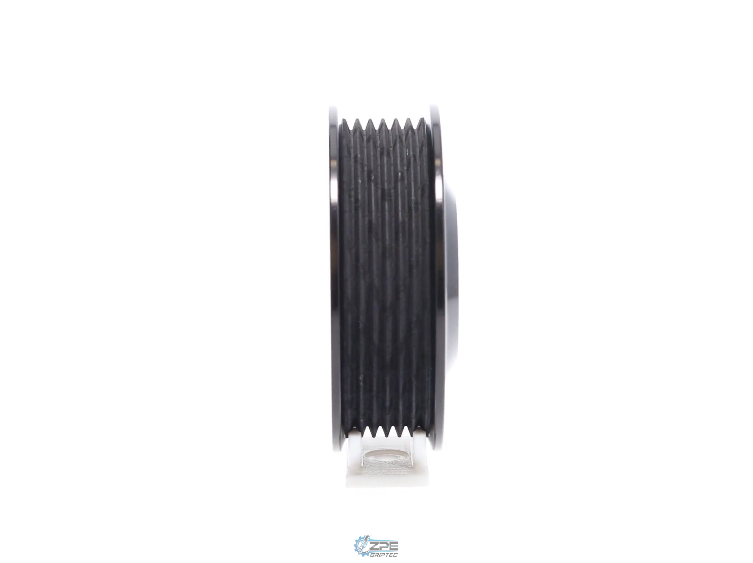 3.50" 6 Rib ZPE GripTec® Whipple Standard L3V-A Black Pulley