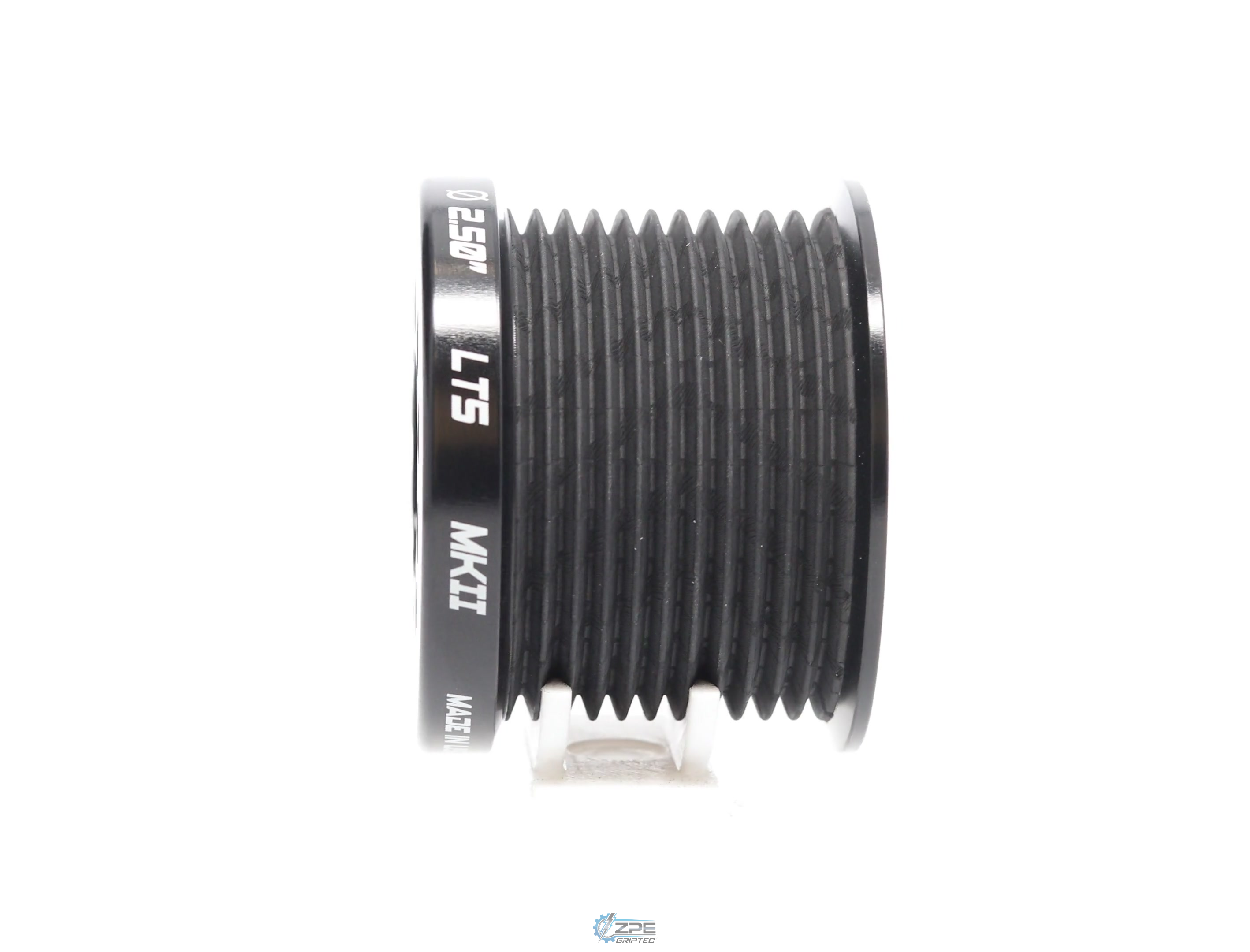 2.50" 11 Rib ZPE GripTec® 2pc MKII LT5 L2V Black Pulley Only