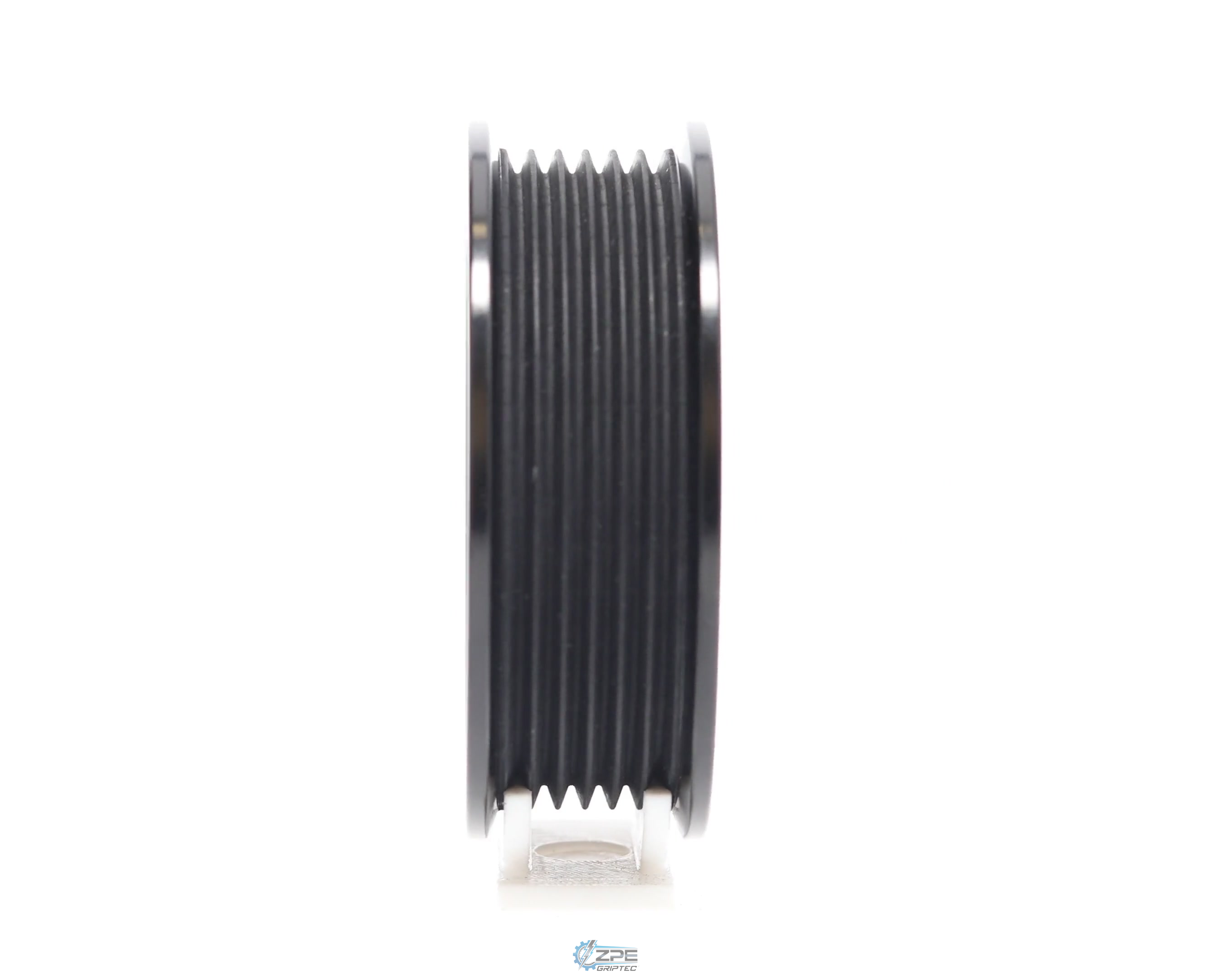 3.40" 6 Rib ZPE GripTec® 2pc Edelbrock TVS L3 Black Pulley Only