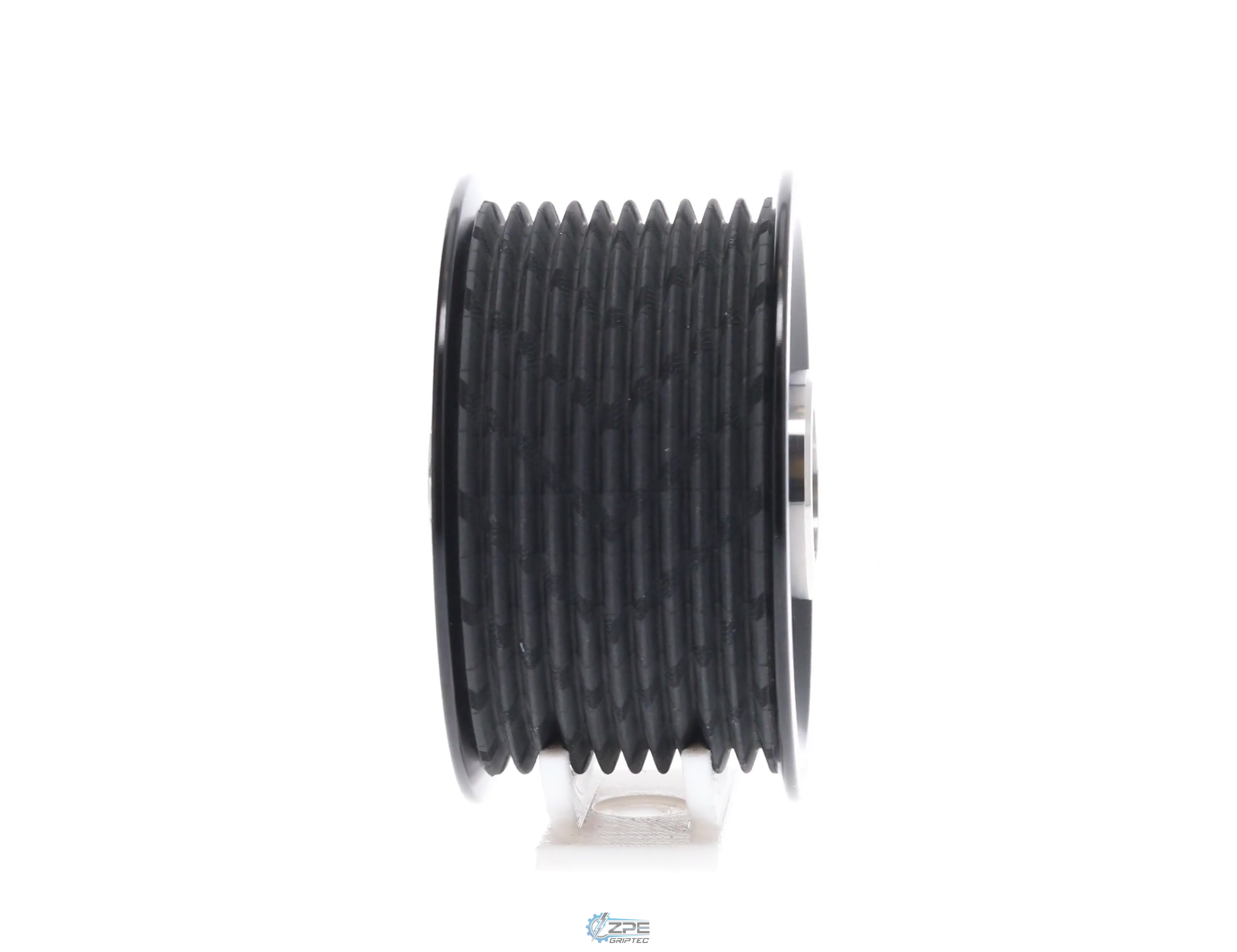 2.90" 10 Rib ZPE GripTec® 2pc HellCat L2V Black Pulley & Hub Kit