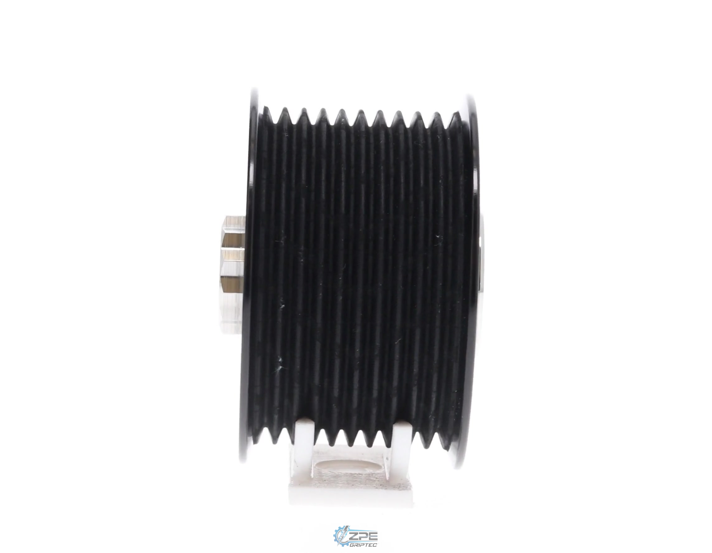 2.50" 10 Rib ZPE GripTec® 2pc HellCat L3V Black Pulley & Hub Kit