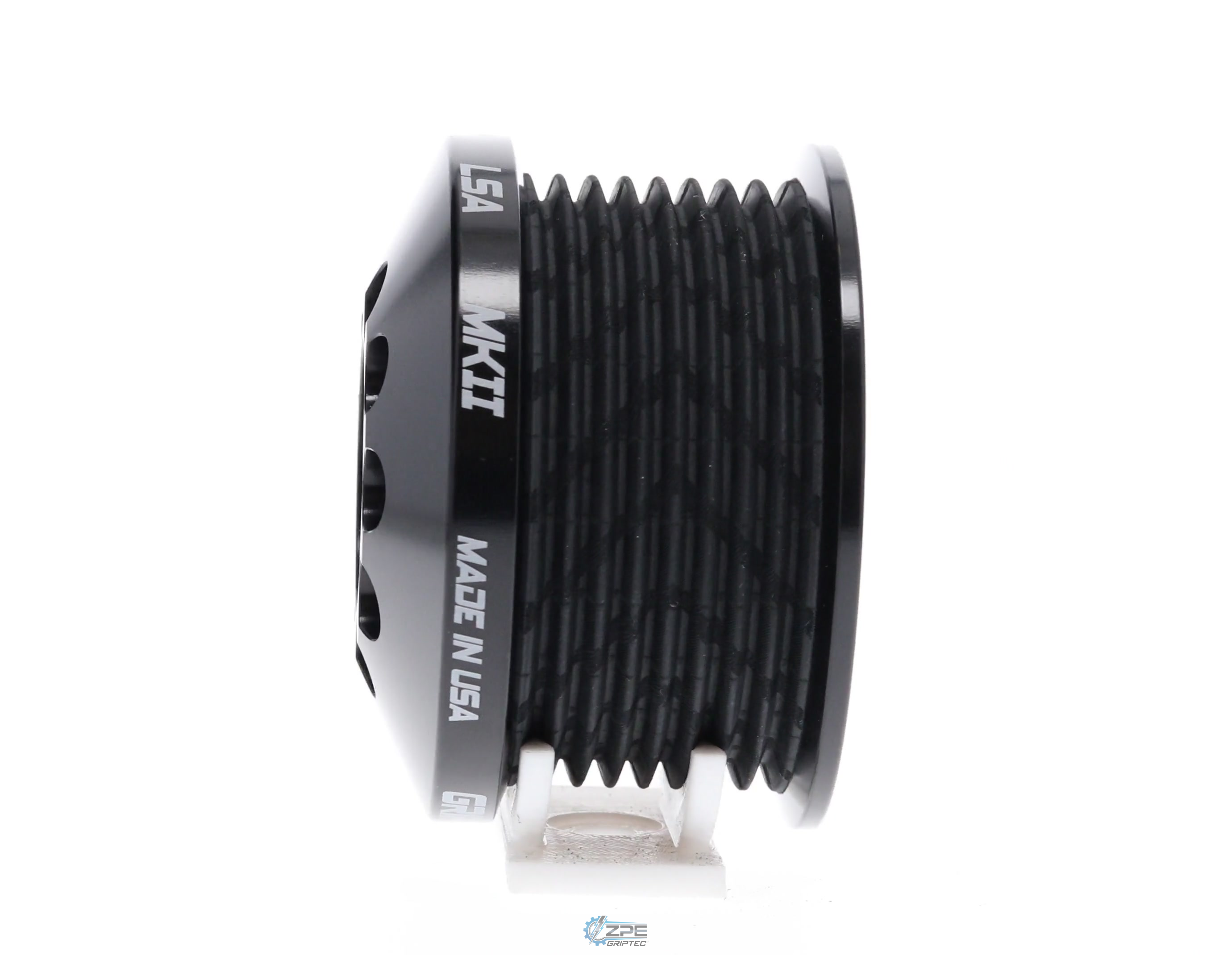 2.60" 8 Rib ZPE GripTec® 2pc MKII LSA L2V Black Pulley Only