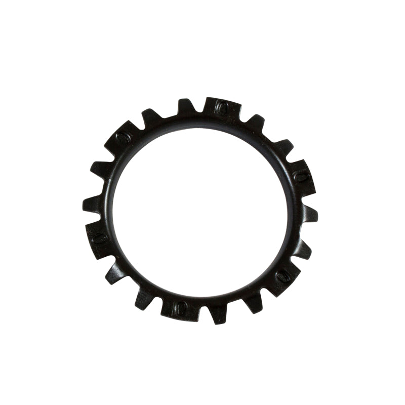 Yukon Gear Ford 9-inch differential dropouts with star washers, new design, 3.062-inch size, for axle housing upgrade.