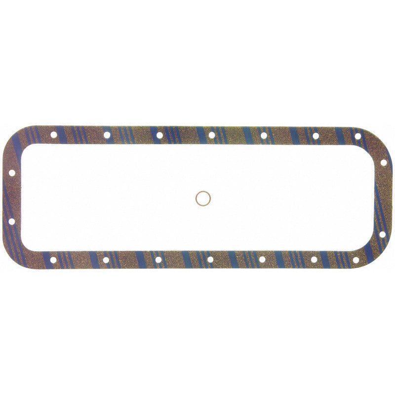 Fel-Pro OS 13131 C Engine Oil Pan Gasket Set 18 Bolt Hole One Piece Gasket