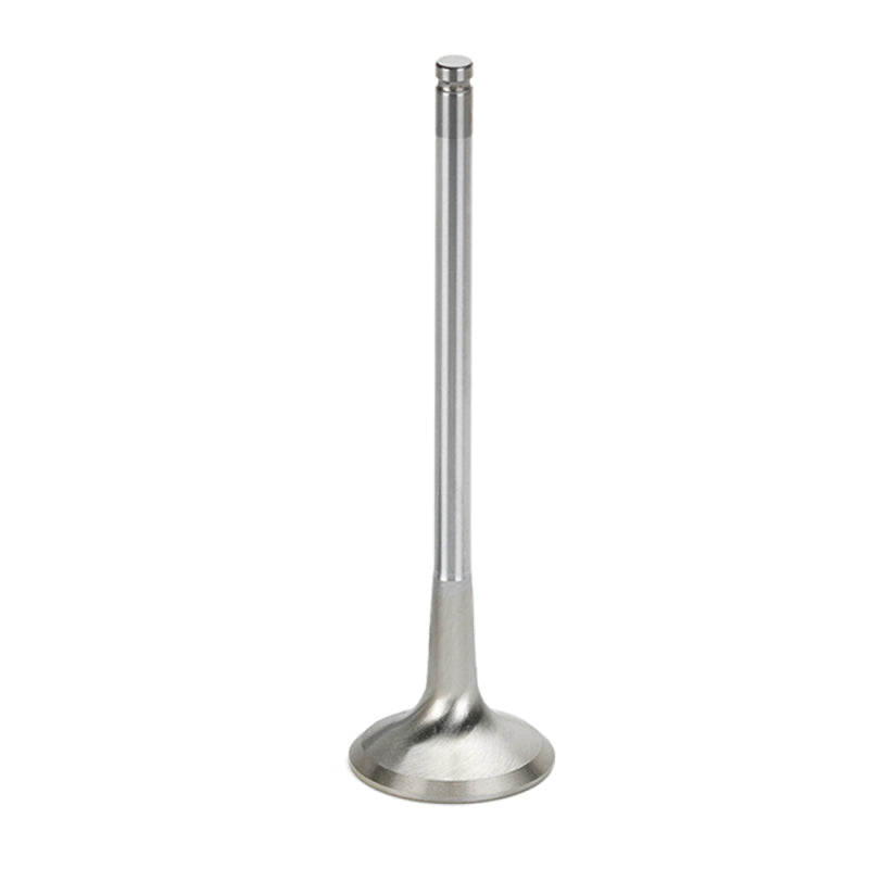 Supertech Ferrari 328 chrome Inconel exhaust valve for engine, single valve with dimensions 25.90x6.97x103.60mm.