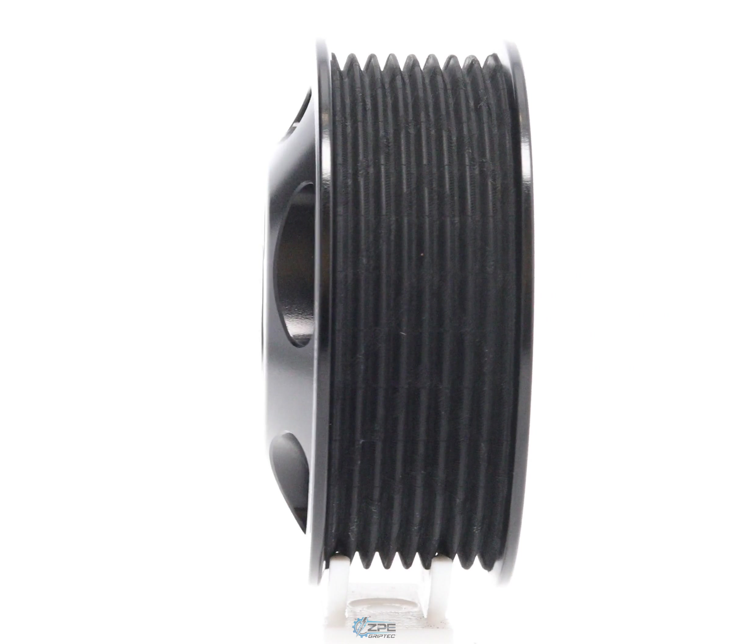 3.625" 8 Rib ZPE GripTec® Whipple 5 Bolt L3V-A Black Pulley Only