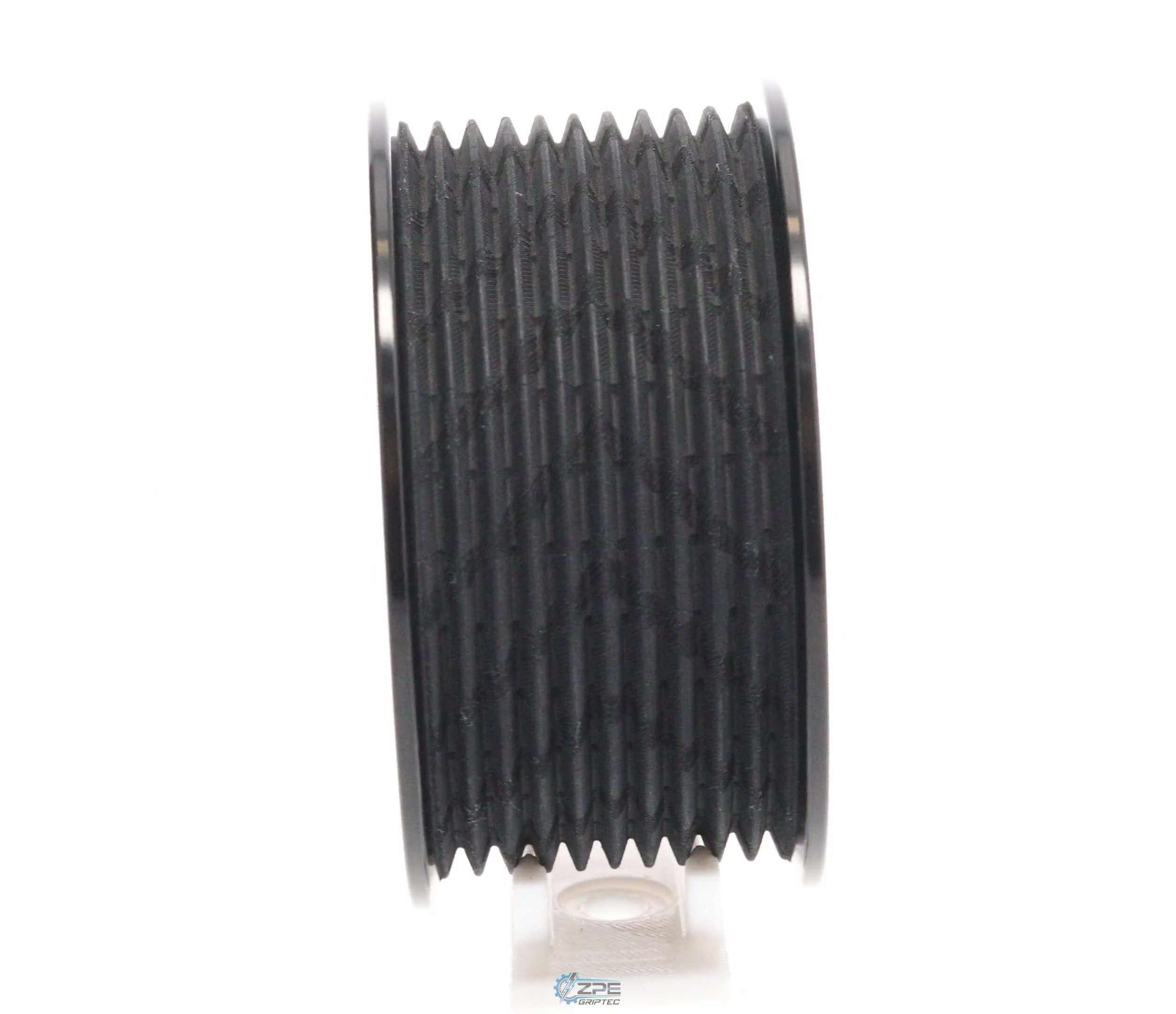 3.125" 10 Rib ZPE GripTec® Whipple 5 Bolt L3V-A Black Pulley Only