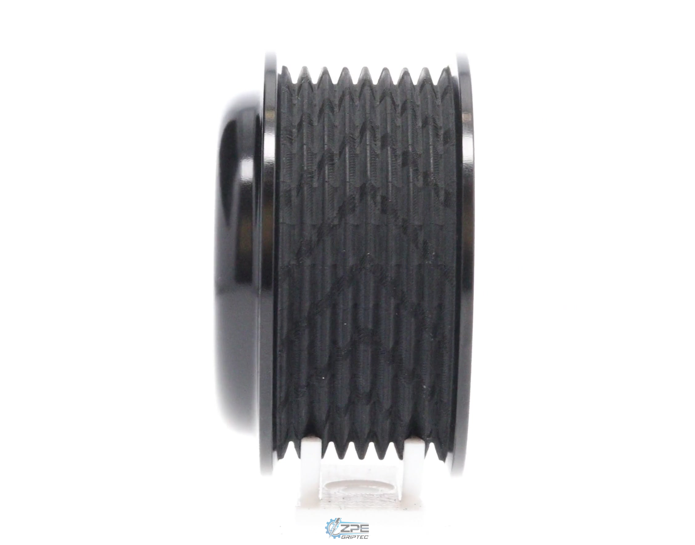 2.75" 8 Rib ZPE GripTec® Whipple 5 Bolt L3V-A Black Pulley Only