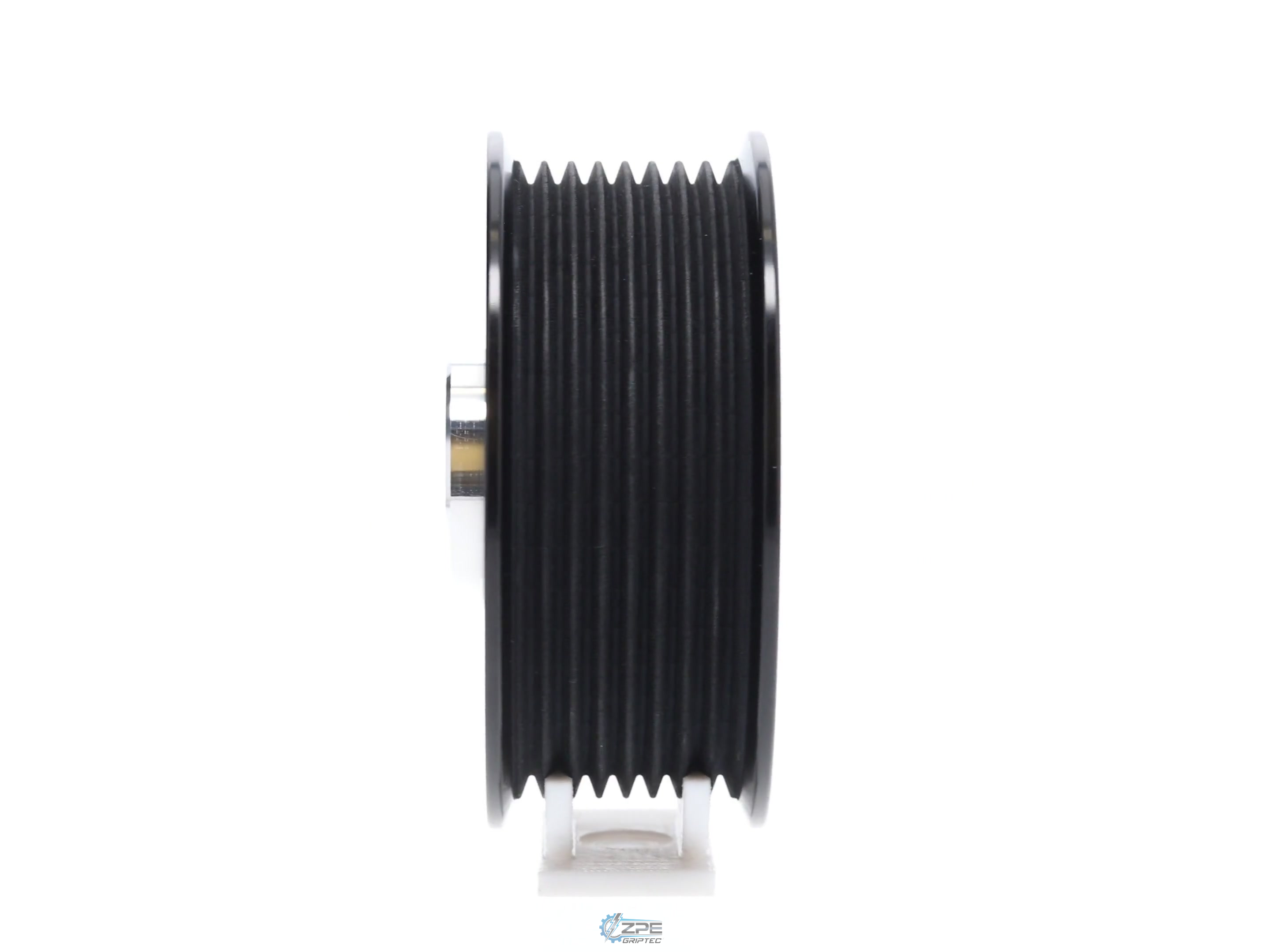3.33" 8 Rib ZPE GripTec® 2pc Vortech YSi/JT/V3 L3 Black Pulley & Hub Kit