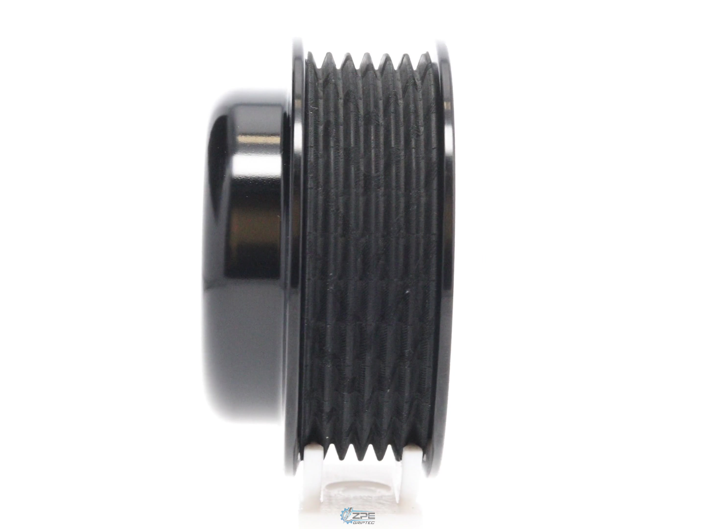 3.00" 6 Rib ZPE GripTec® Whipple 5 Bolt L3V-A Black Pulley Only