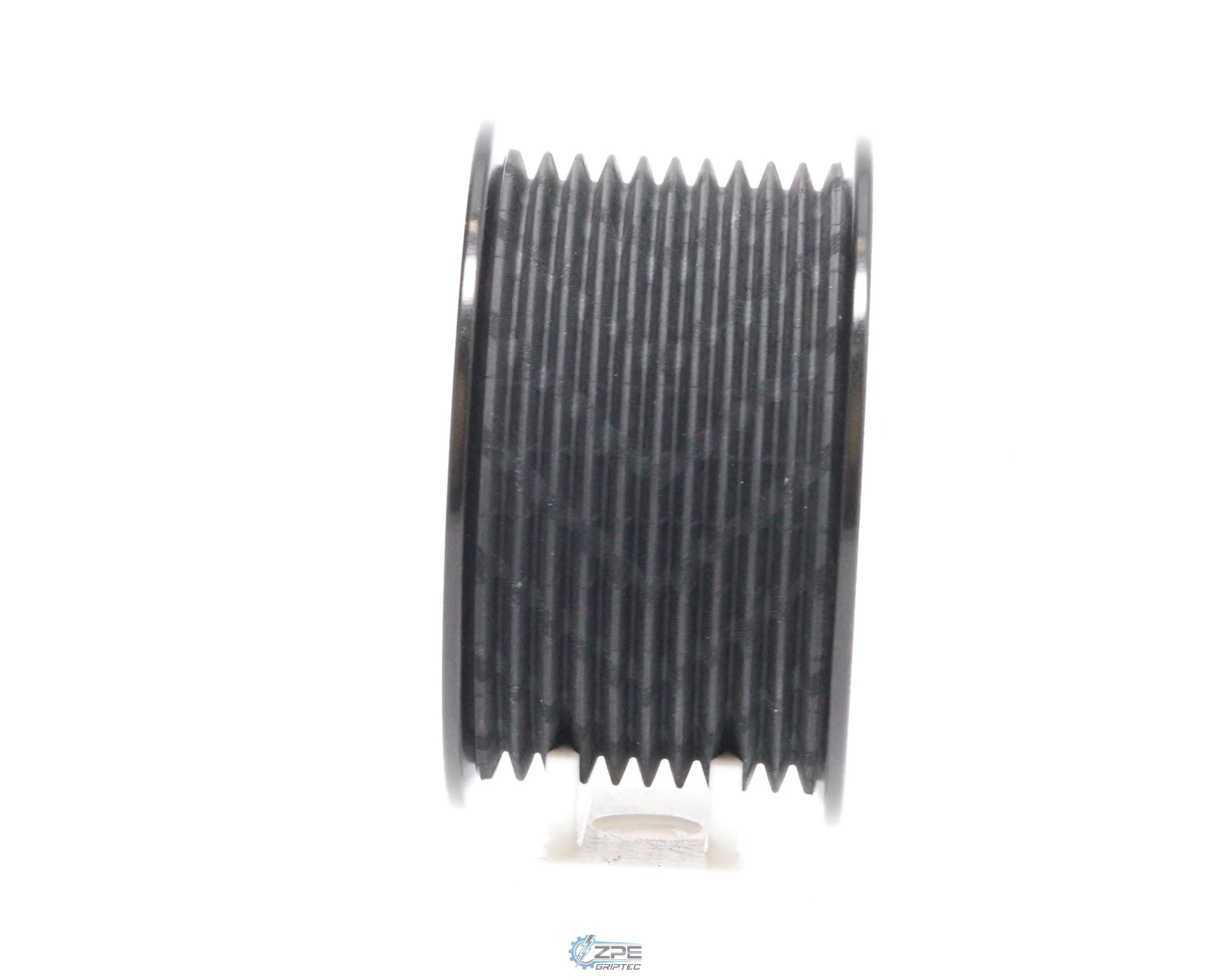 2.78" 10 Rib ZPE GripTec® 2pc HellCat L2V Black Pulley Only