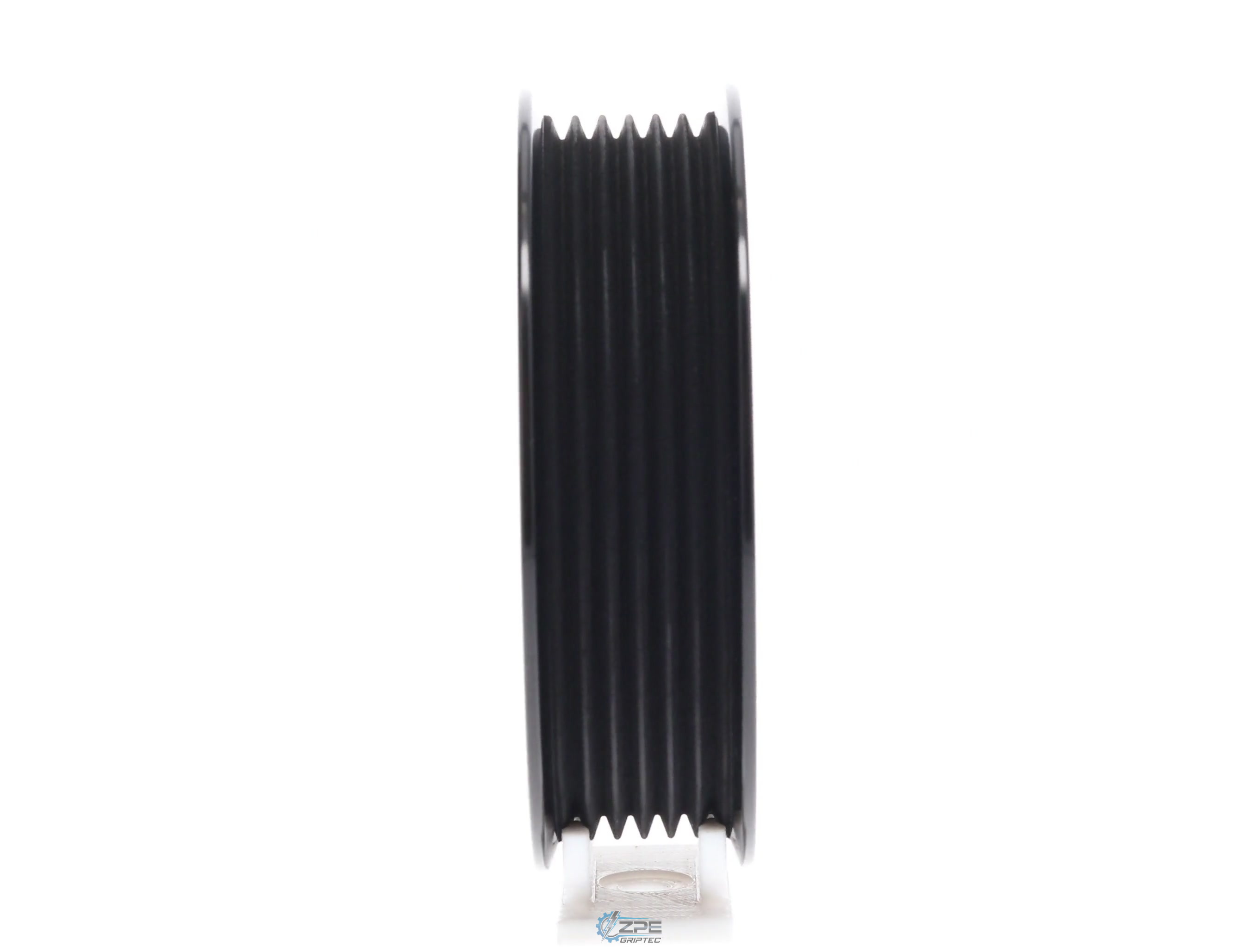 3.80" 6 Rib ZPE GripTec® 2pc Magnuson TVS L3 Black Pulley Only