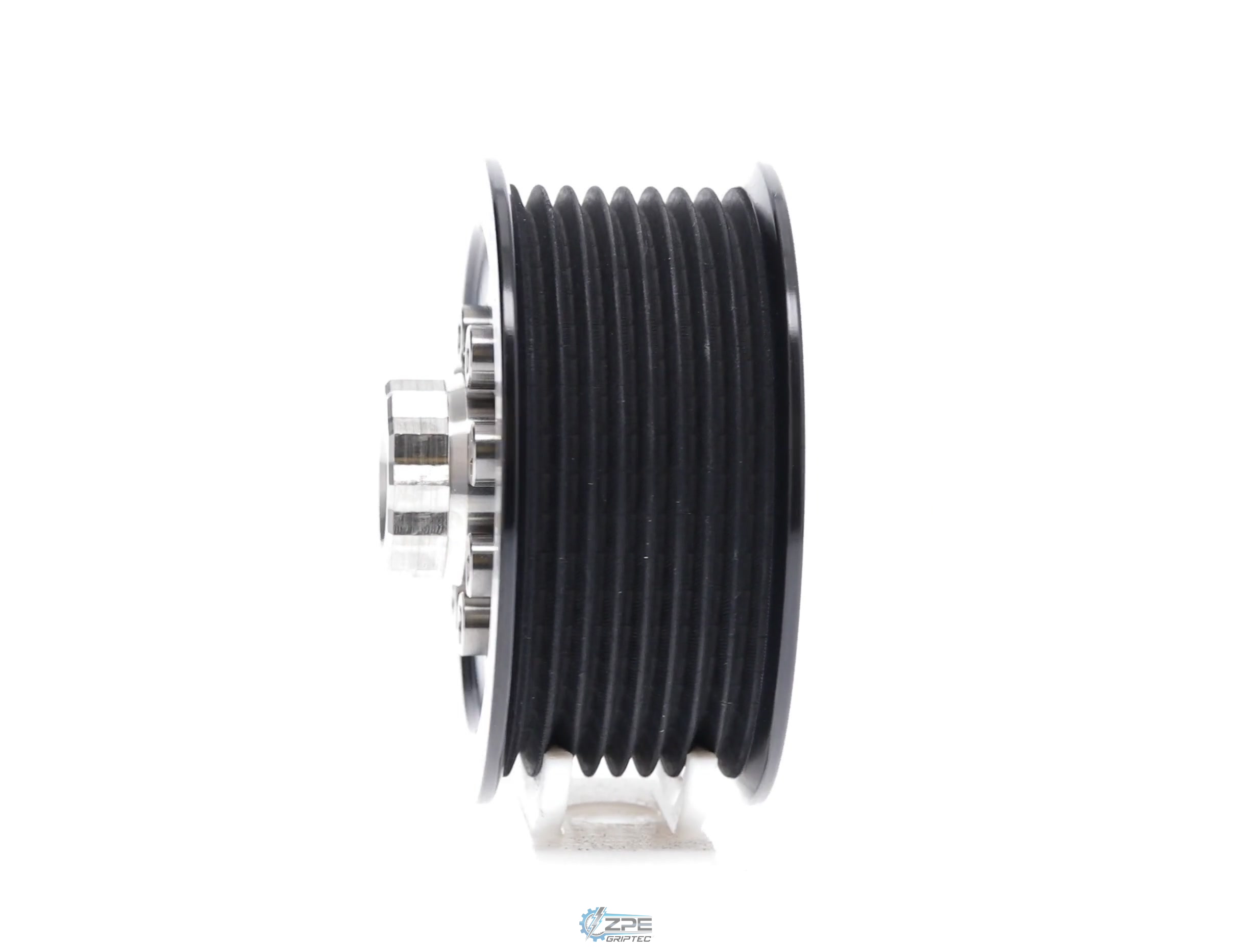 2.95" 8 Rib ZPE GripTec® 2pc 2020+ GT500 L3 Black Pulley & Hub Kit