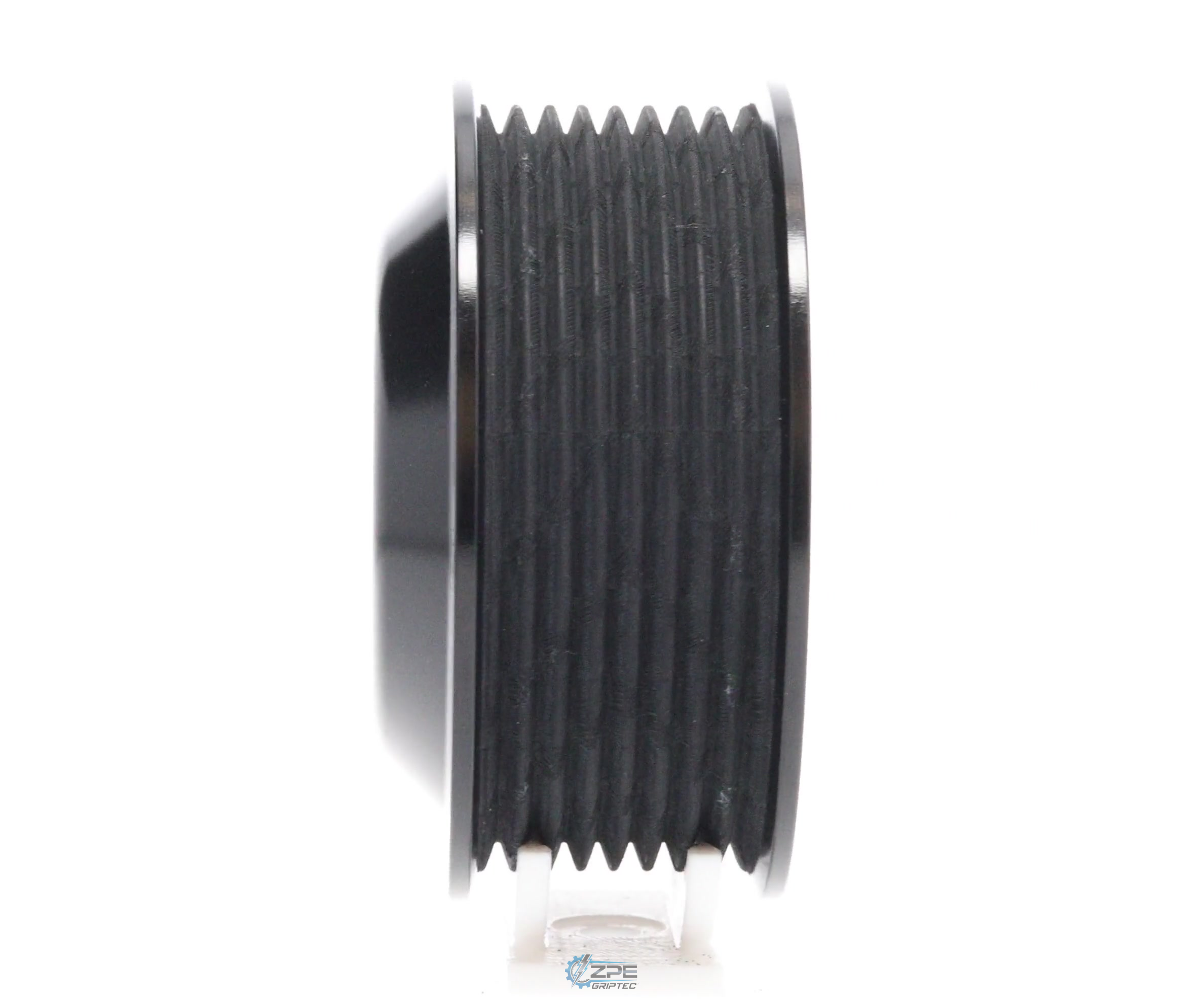 3.25" 8 Rib ZPE GripTec® Whipple 5 Bolt L3V-A Black Pulley Only