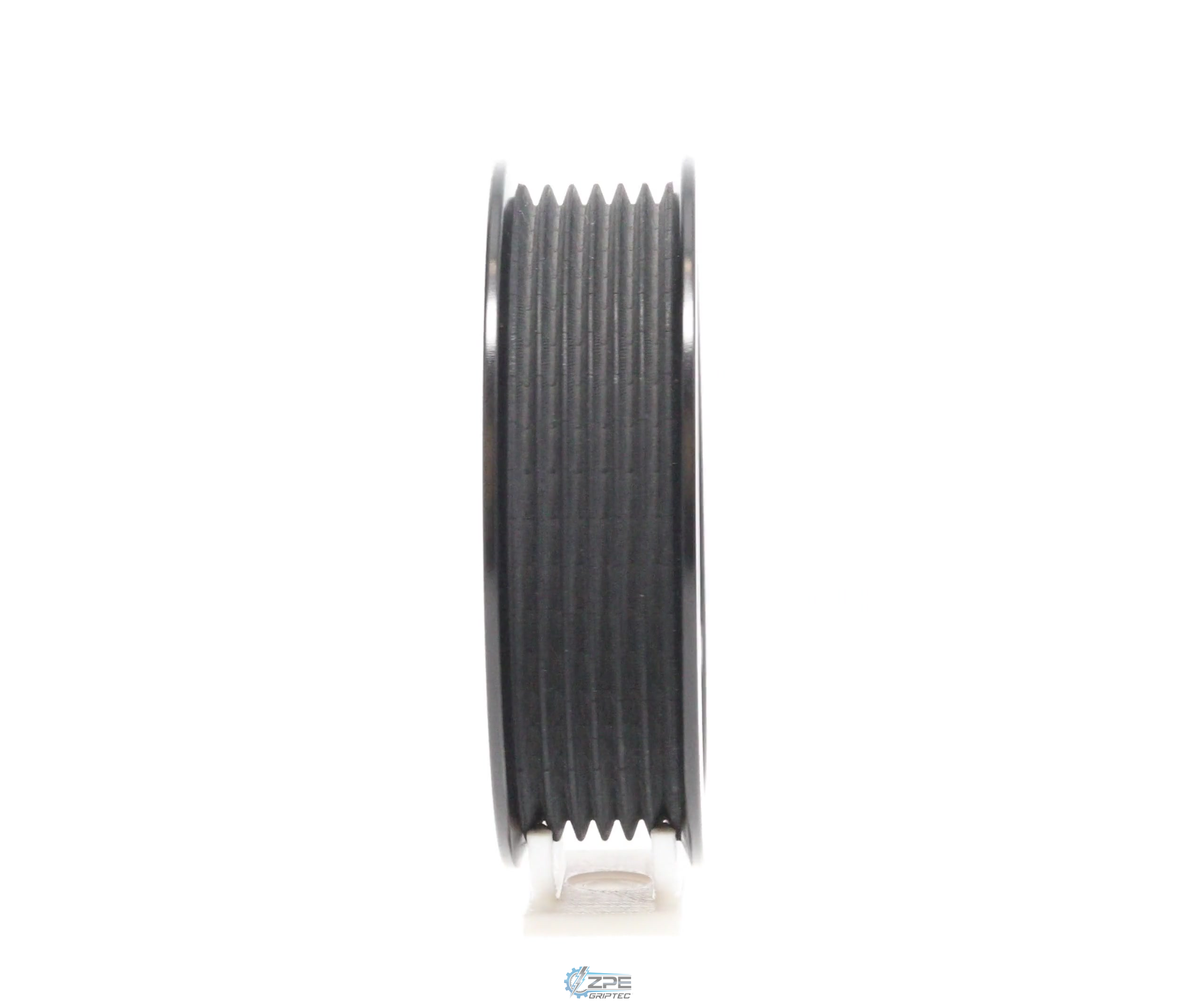 3.80" 6 Rib ZPE GripTec® 2pc Vortech YSi/JT/V3 L3 Black Pulley Only