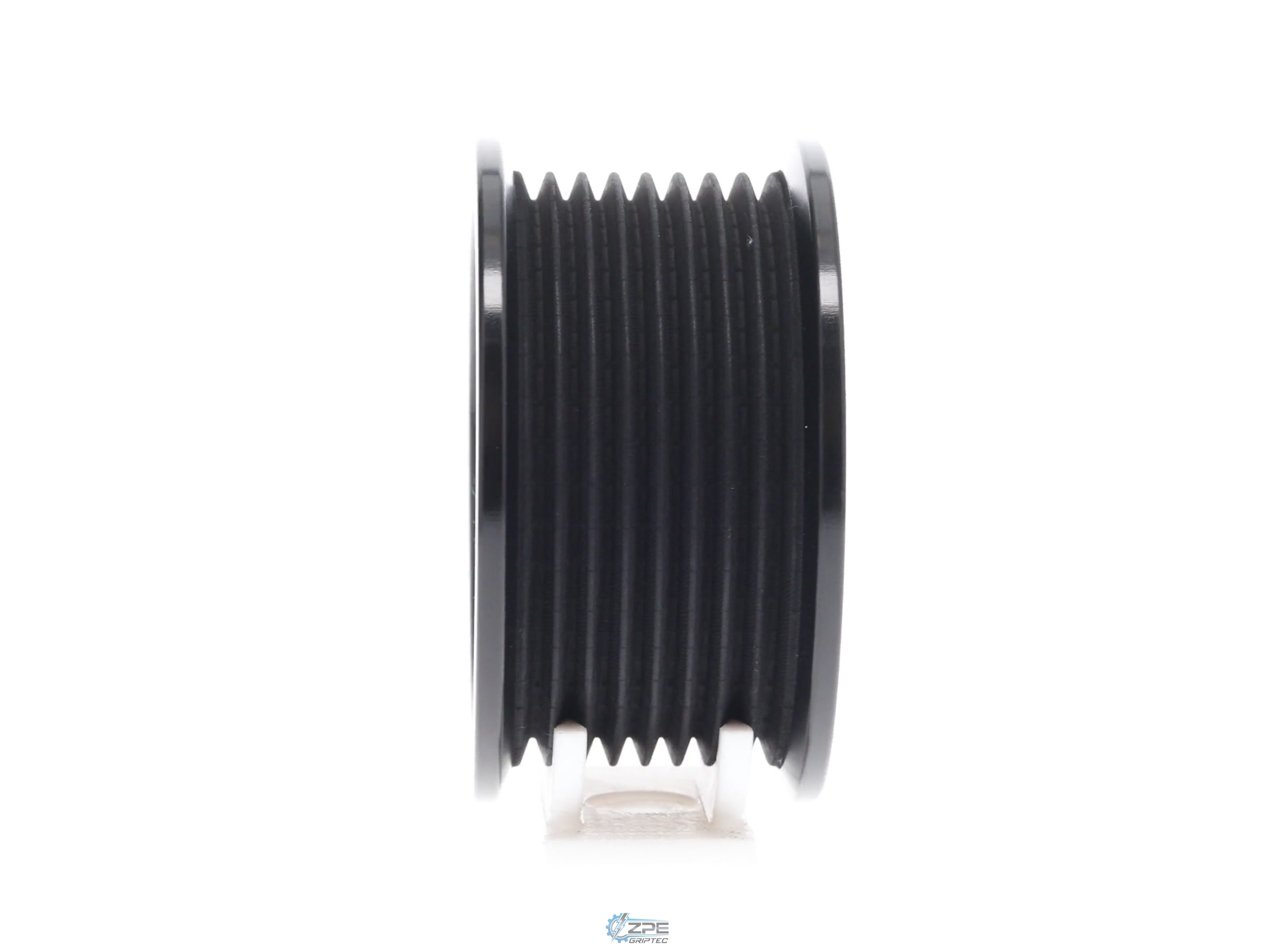 2.60" 8 Rib ZPE GripTec® 2pc Edelbrock TVS L3 Black Pulley Only