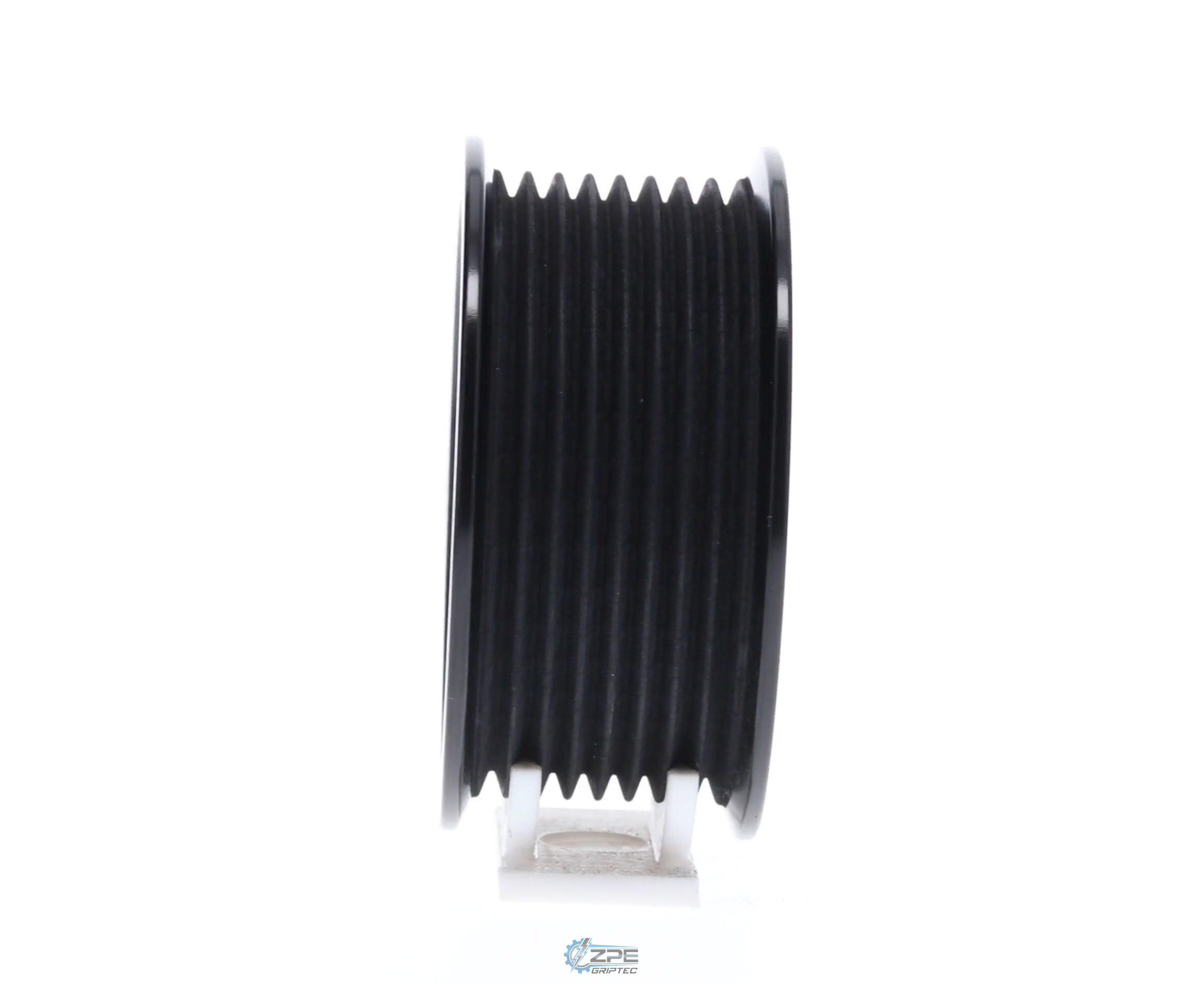 2.875" 8 Rib ZPE GripTec® 2pc Vortech YSi/JT/V3 L3 Black Pulley Only