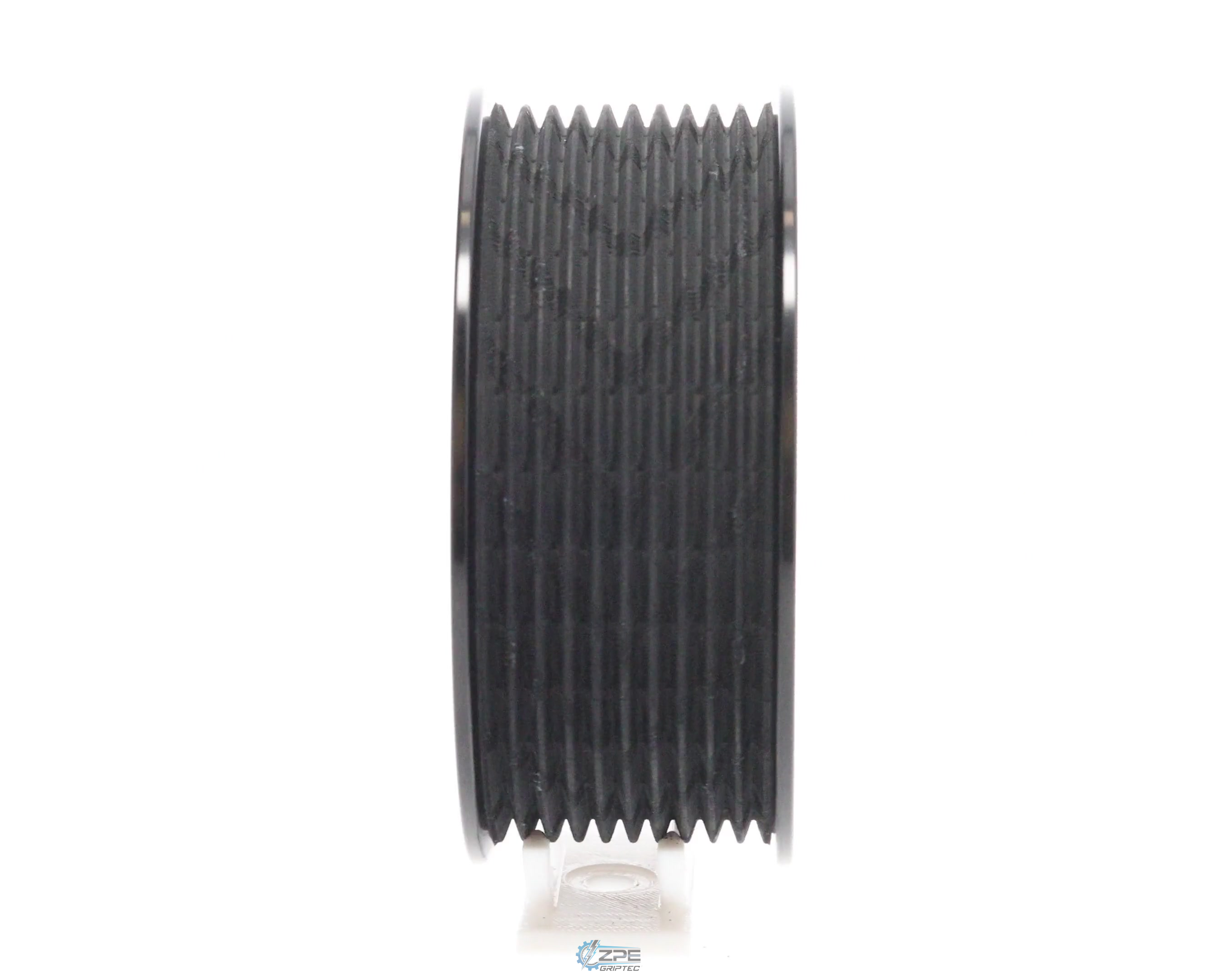3.875" 10 Rib ZPE GripTec® Whipple 5 Bolt L3V-A Black Pulley Only