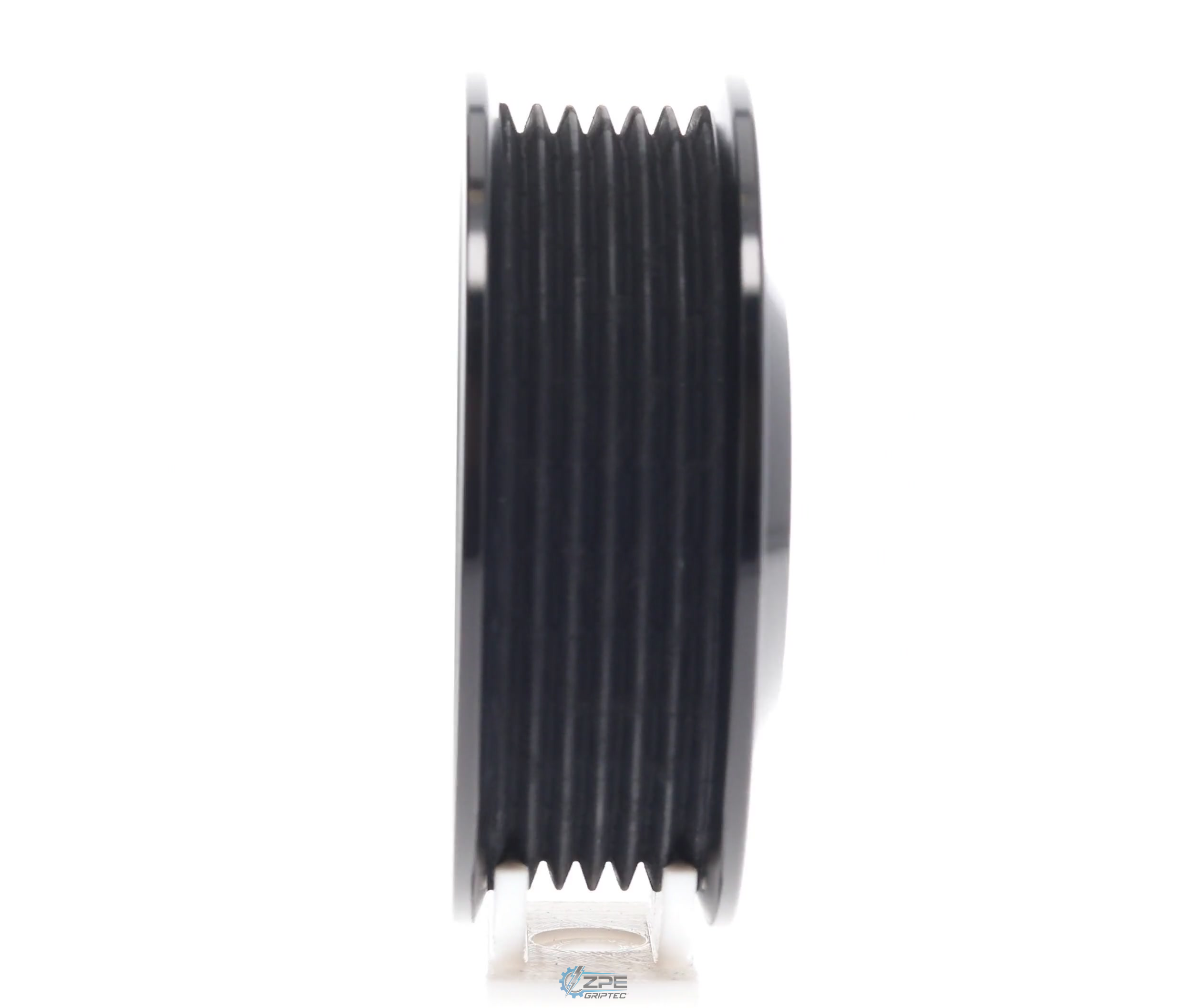 3.375" 6 Rib ZPE GripTec® Whipple Standard L3V-A Black Pulley