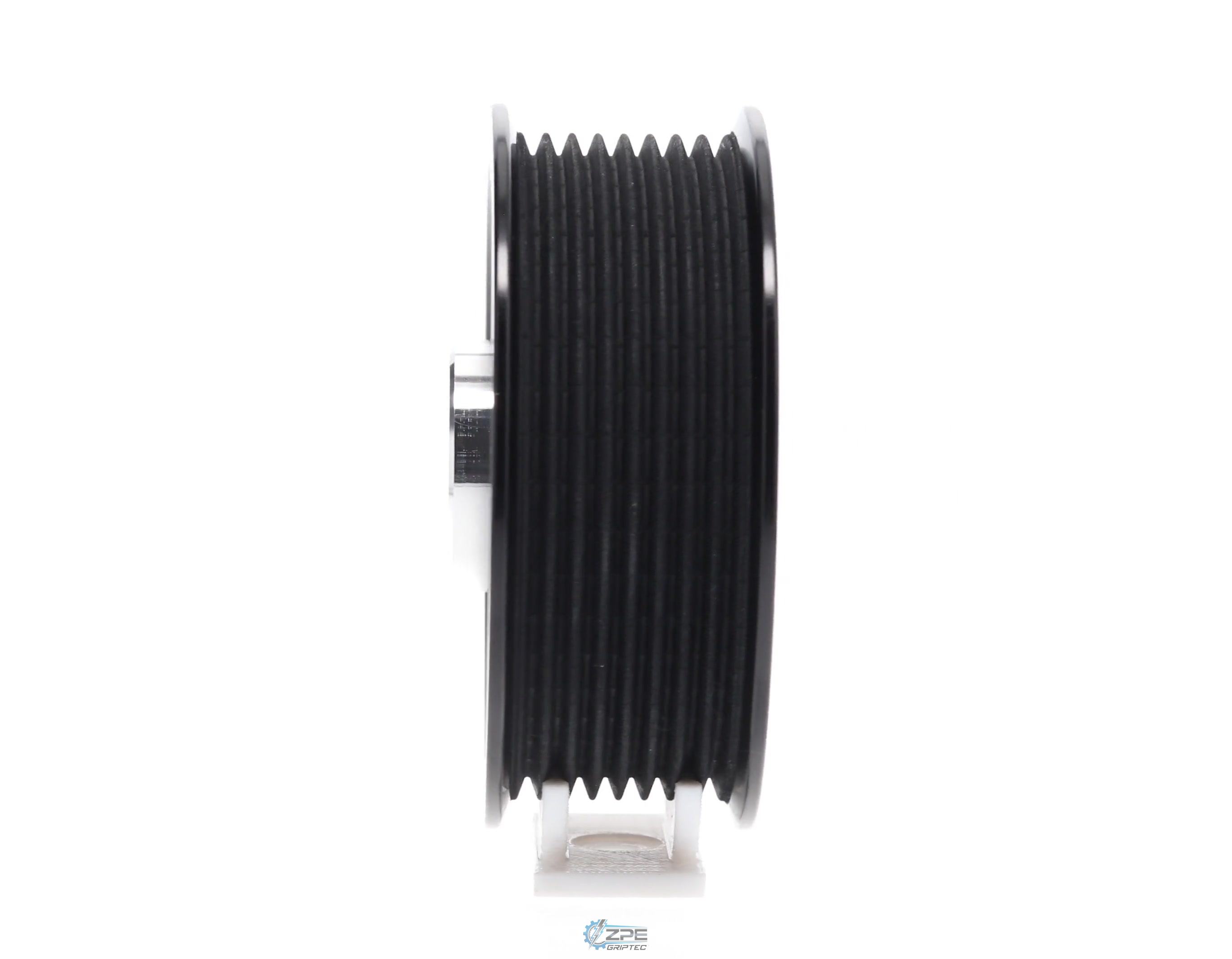 3.60" 8 Rib ZPE GripTec® 2pc Vortech YSi/JT/V3 L3 Black Pulley & Hub Kit