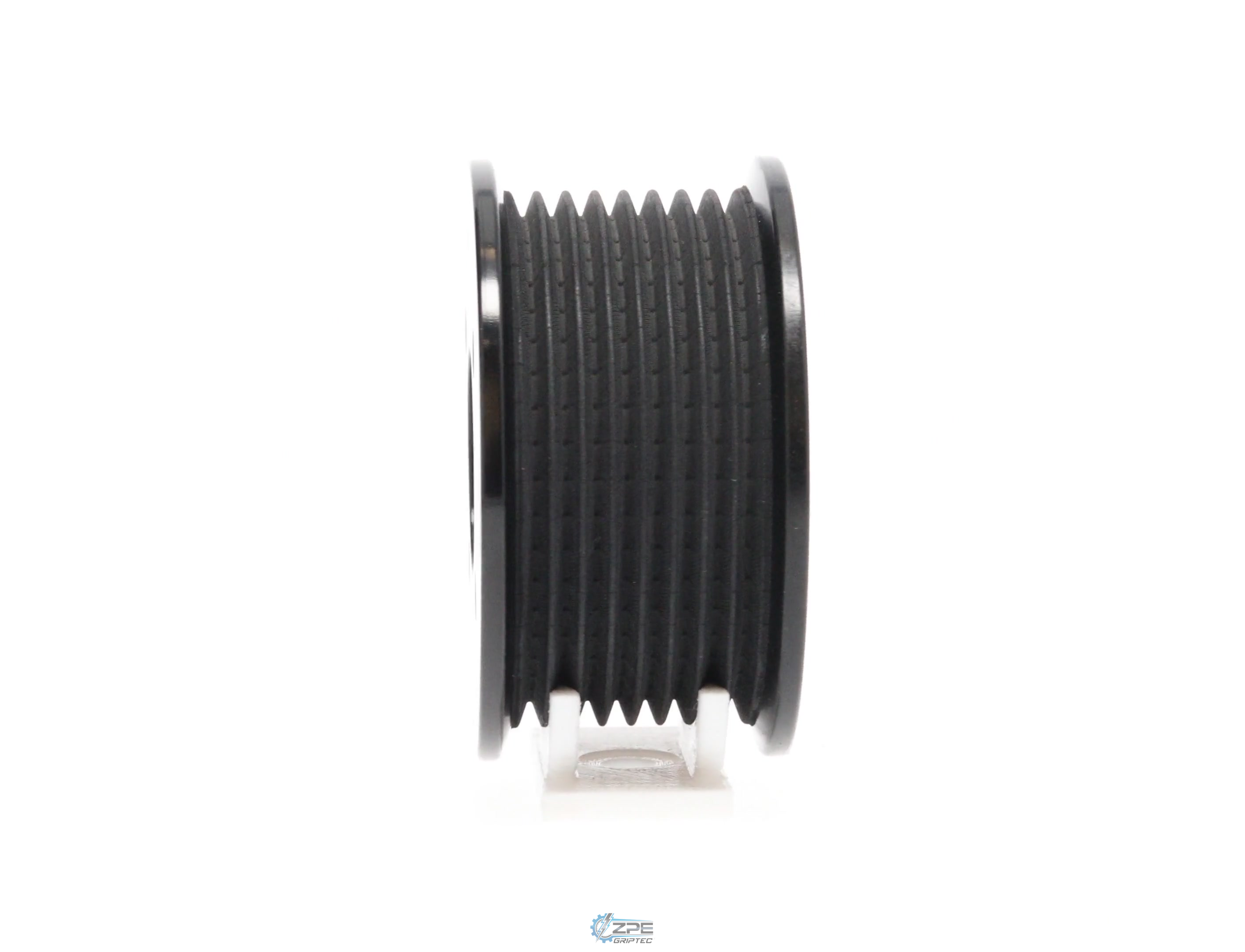 2.60" 8 Rib ZPE GripTec® 2pc Magnuson Heartbeat TVS L3 Black Pulley Only