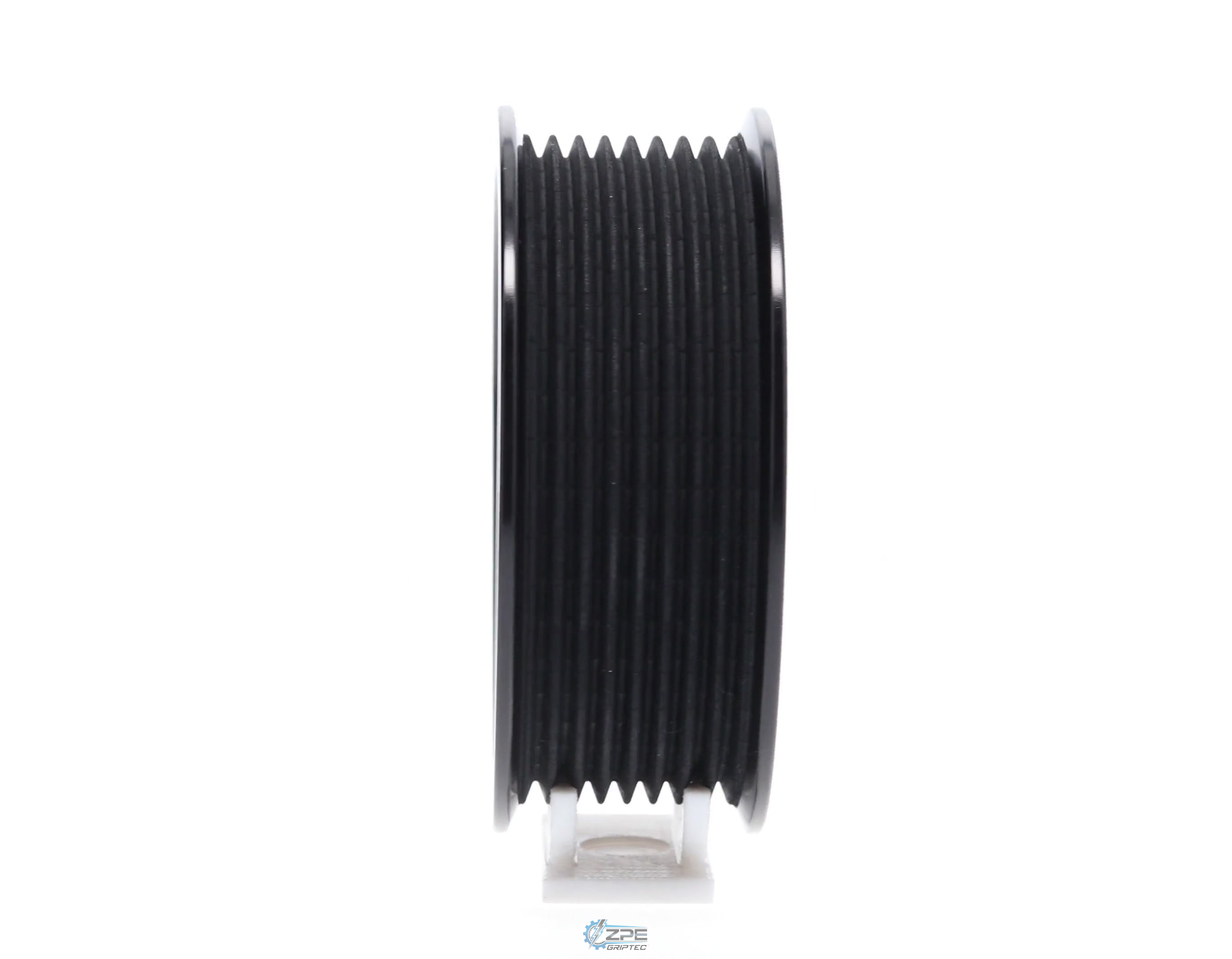 3.60" 8 Rib ZPE GripTec® 2pc Vortech YSi/JT/V3 L3 Black Pulley Only