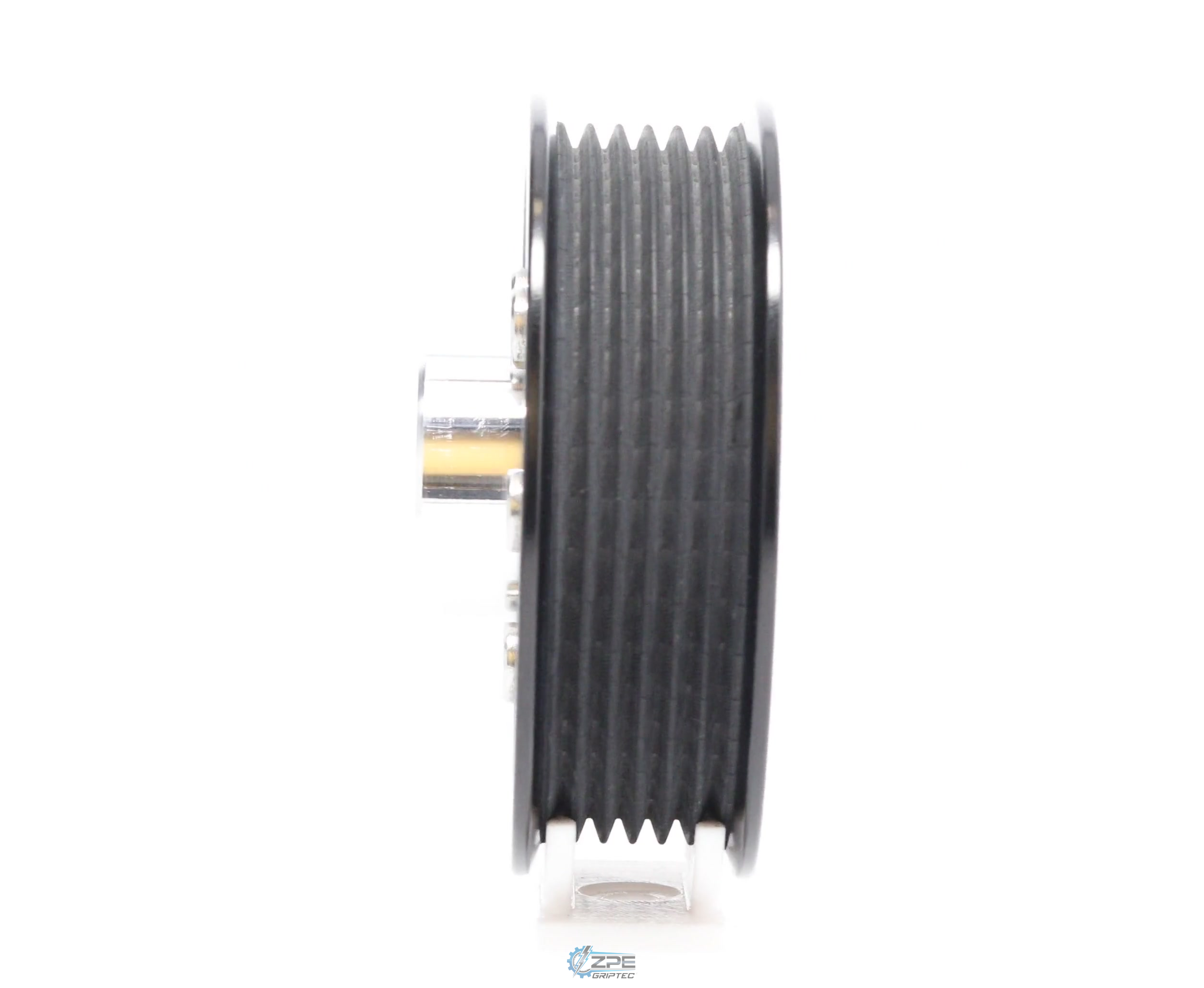 3.47" 6 Rib ZPE GripTec® 2pc Vortech YSi/JT/V3 L3 Black Pulley & Hub Kit