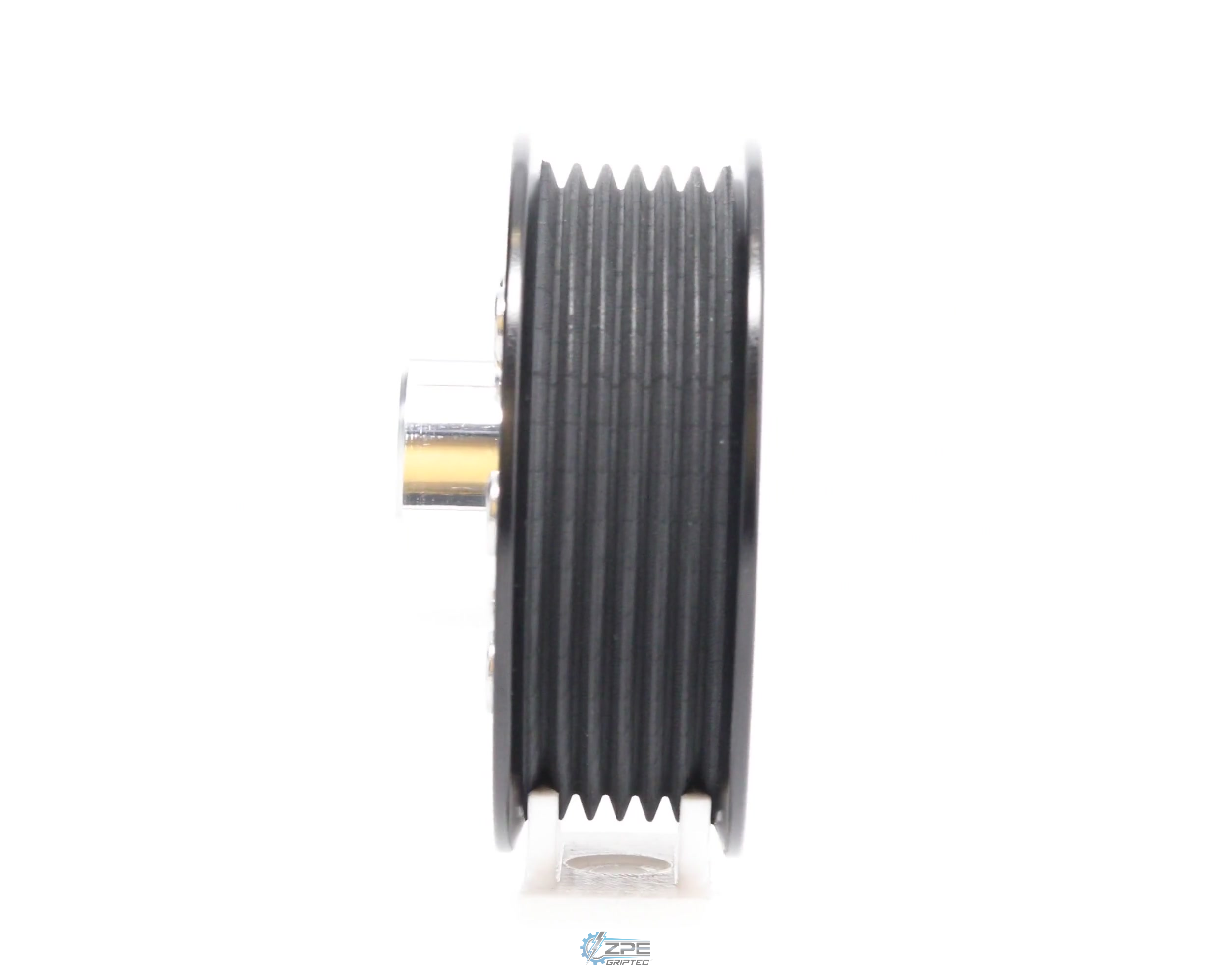 3.10" 6 Rib ZPE GripTec® 2pc Vortech YSi/JT/V3 L3 Black Pulley & Hub Kit
