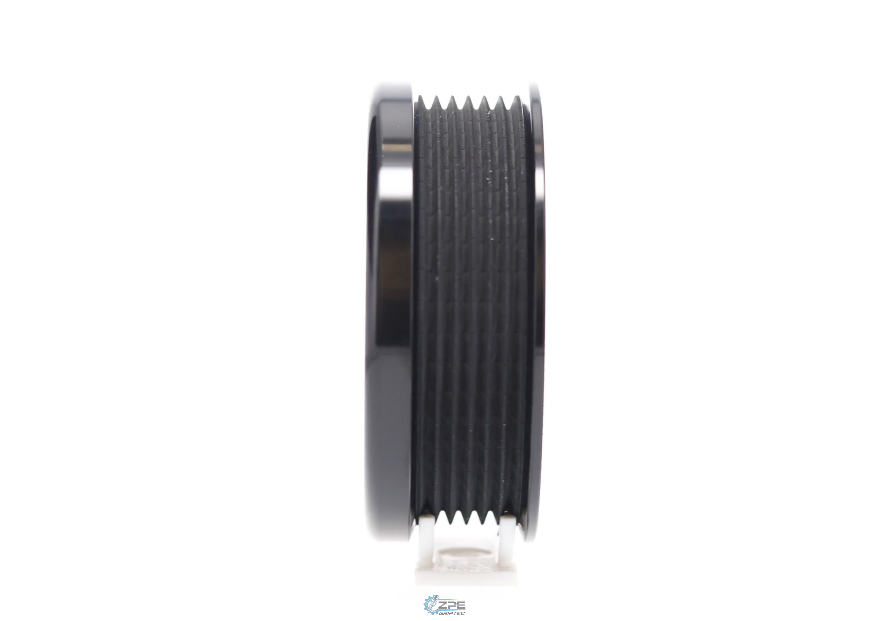 3.80" 6 Rib ZPE GripTec® 2pc Magnuson Heartbeat TVS L3 Black Pulley Only