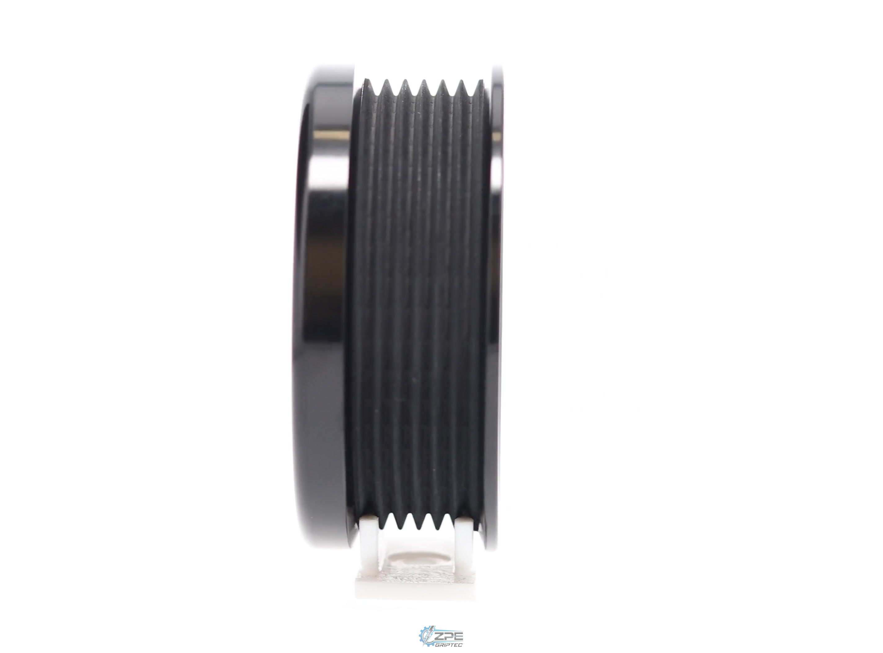 3.40" 6 Rib ZPE GripTec® 2pc Magnuson Heartbeat TVS L3 Black Pulley Only