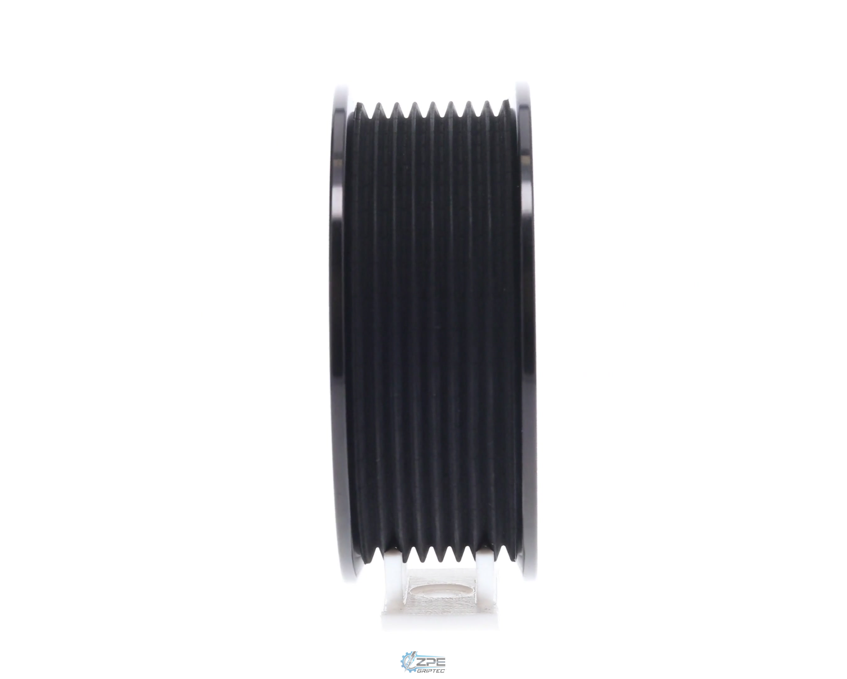 3.60" 8 Rib ZPE GripTec® 2pc Magnuson Heartbeat TVS L3 Black Pulley Only