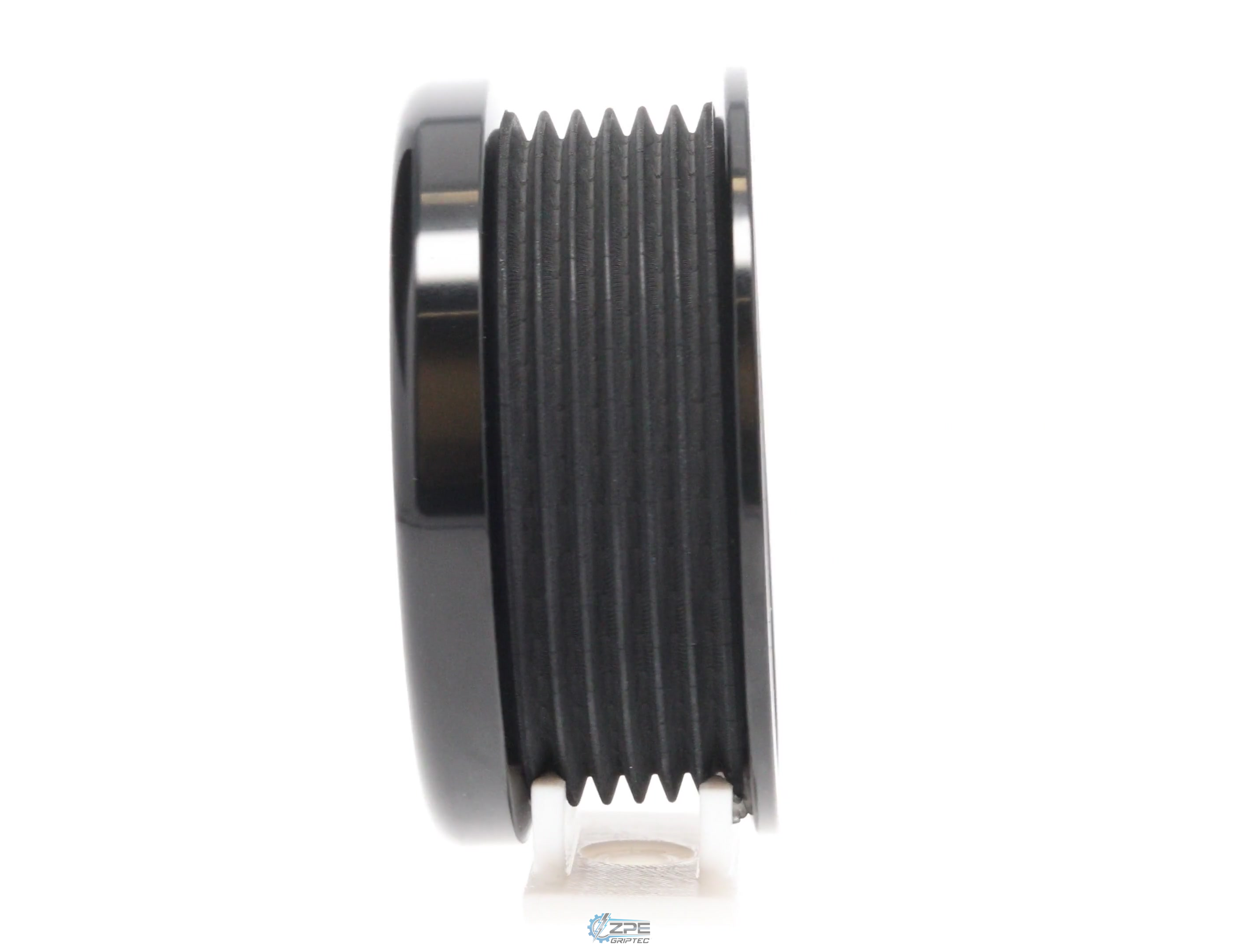 3.00" 6 Rib ZPE GripTec® 2pc Magnuson Heartbeat TVS L3 Black Pulley Only