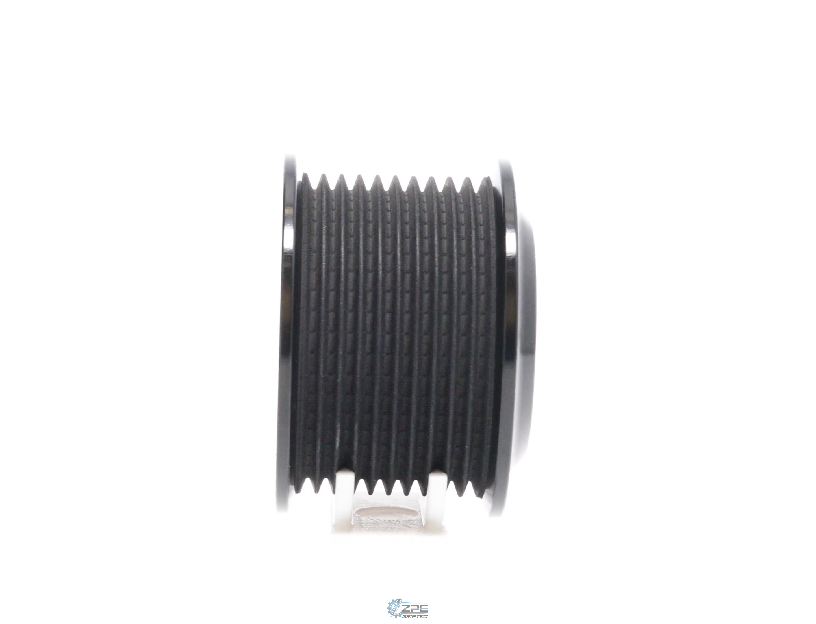 2.50" 10 Rib ZPE GripTec® Whipple Standard L3 Black Pulley