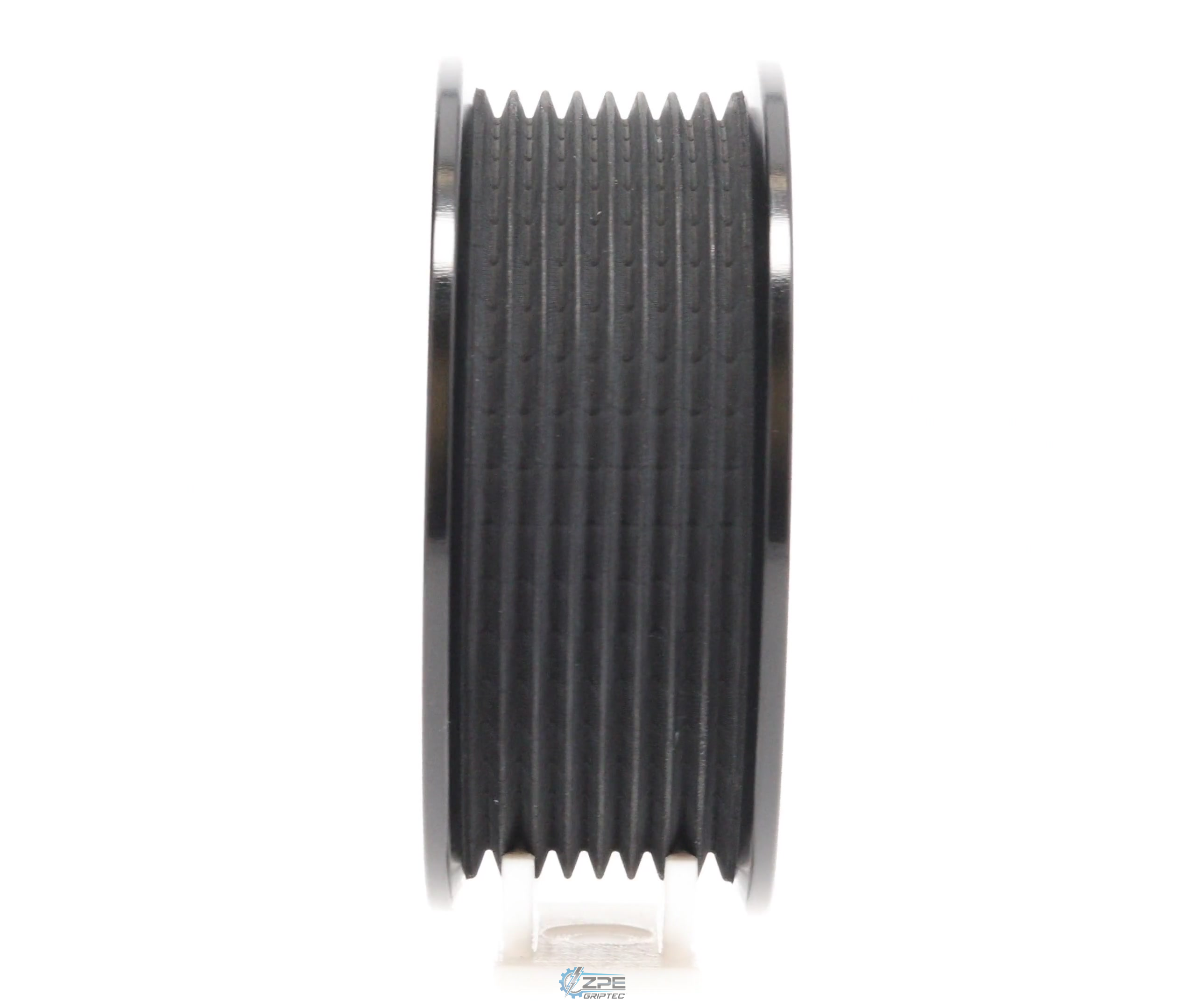 3.50" 8 Rib ZPE GripTec® 2pc Edelbrock TVS L3 Black Pulley Only