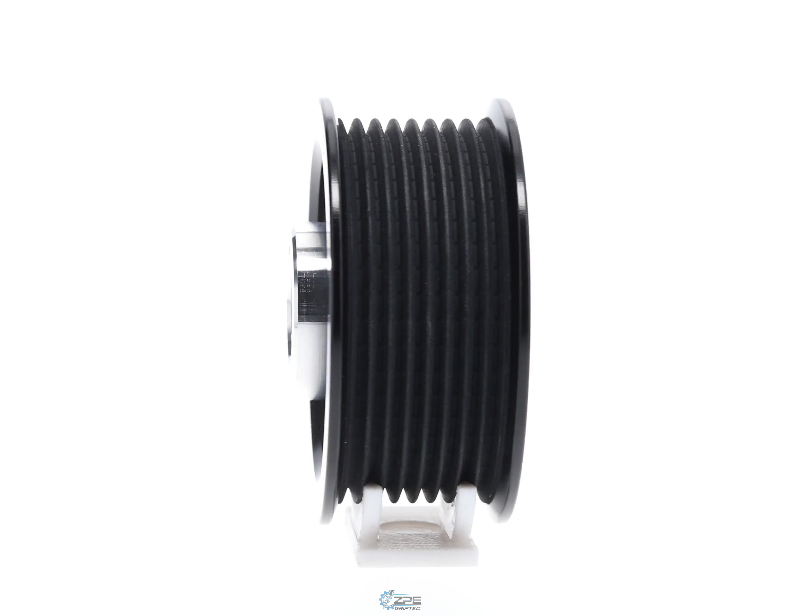 2.95" 8 Rib ZPE GripTec® 2pc Vortech YSi/JT/V3 L3 Black Pulley & Hub Kit
