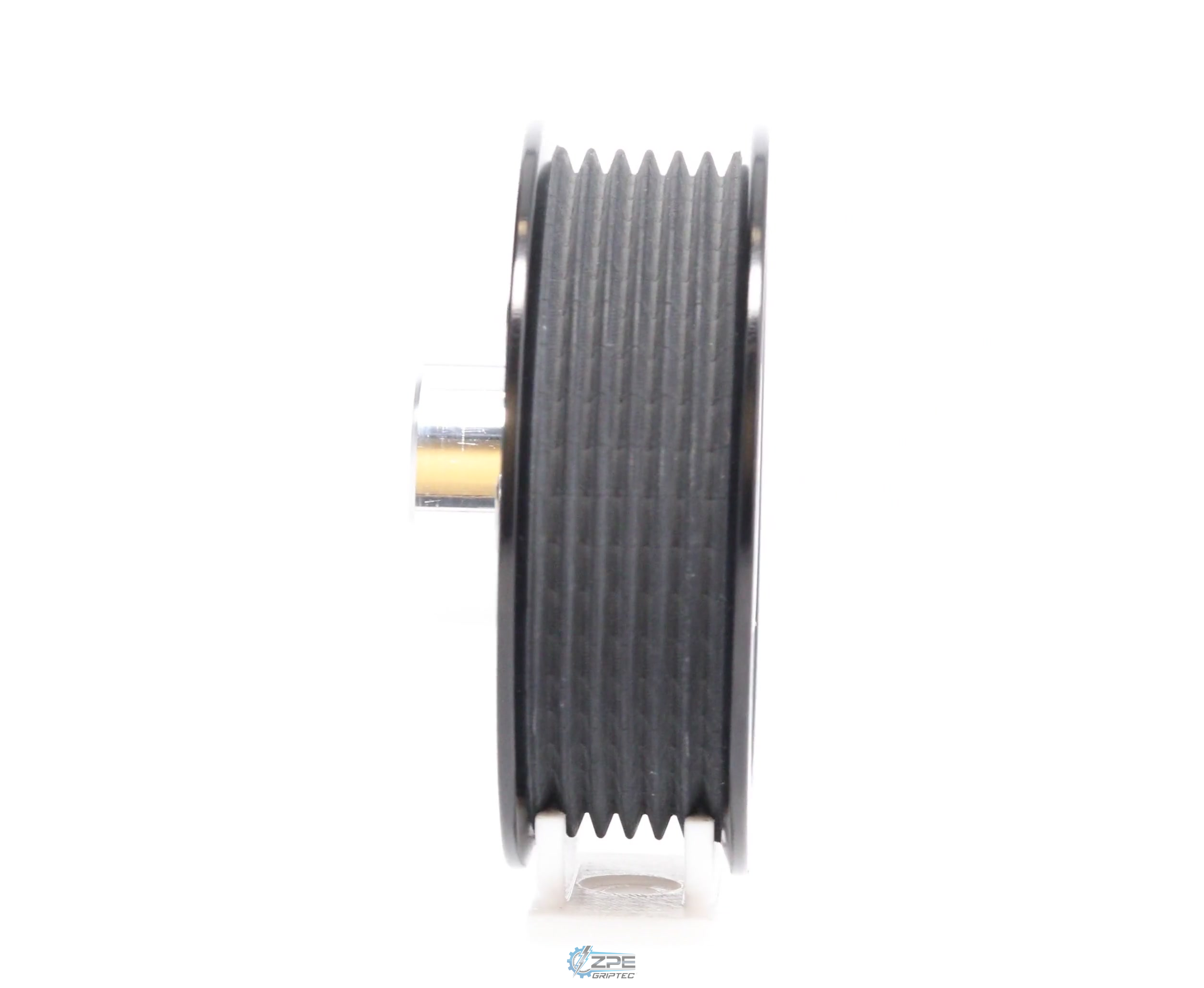 3.33" 6 Rib ZPE GripTec® 2pc Vortech YSi/JT/V3 L3 Black Pulley & Hub Kit