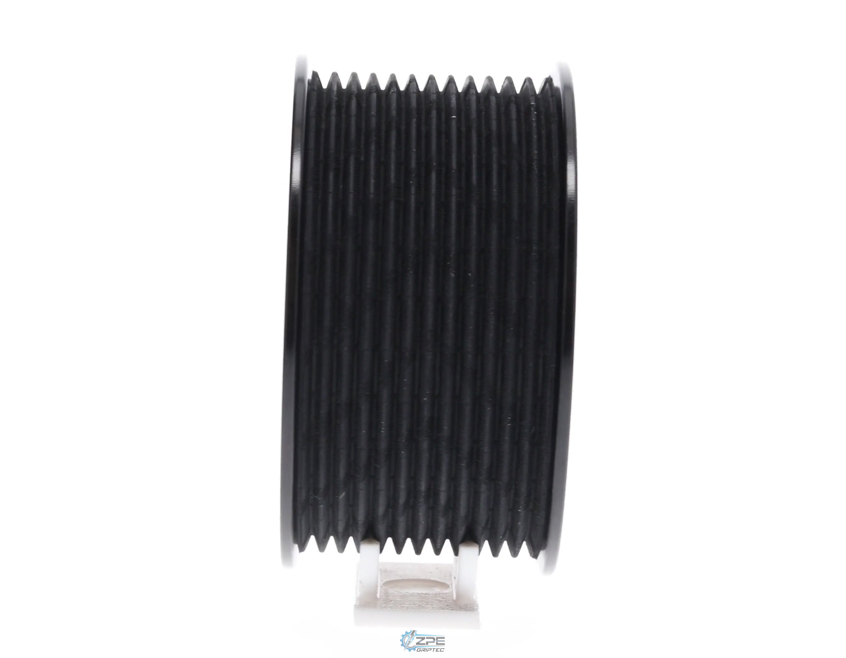 3.50" 12 Rib ZPE GripTec® Whipple 5 Bolt L3V-A Black Pulley Only